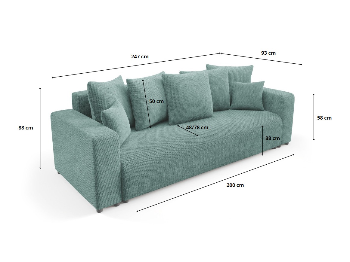 Canapea extensibilă Franklin 138 (Onega 11)