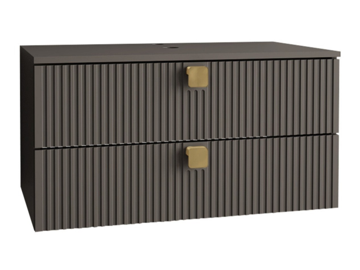 Cabinet atârnat pentru baie Panium (Gri)