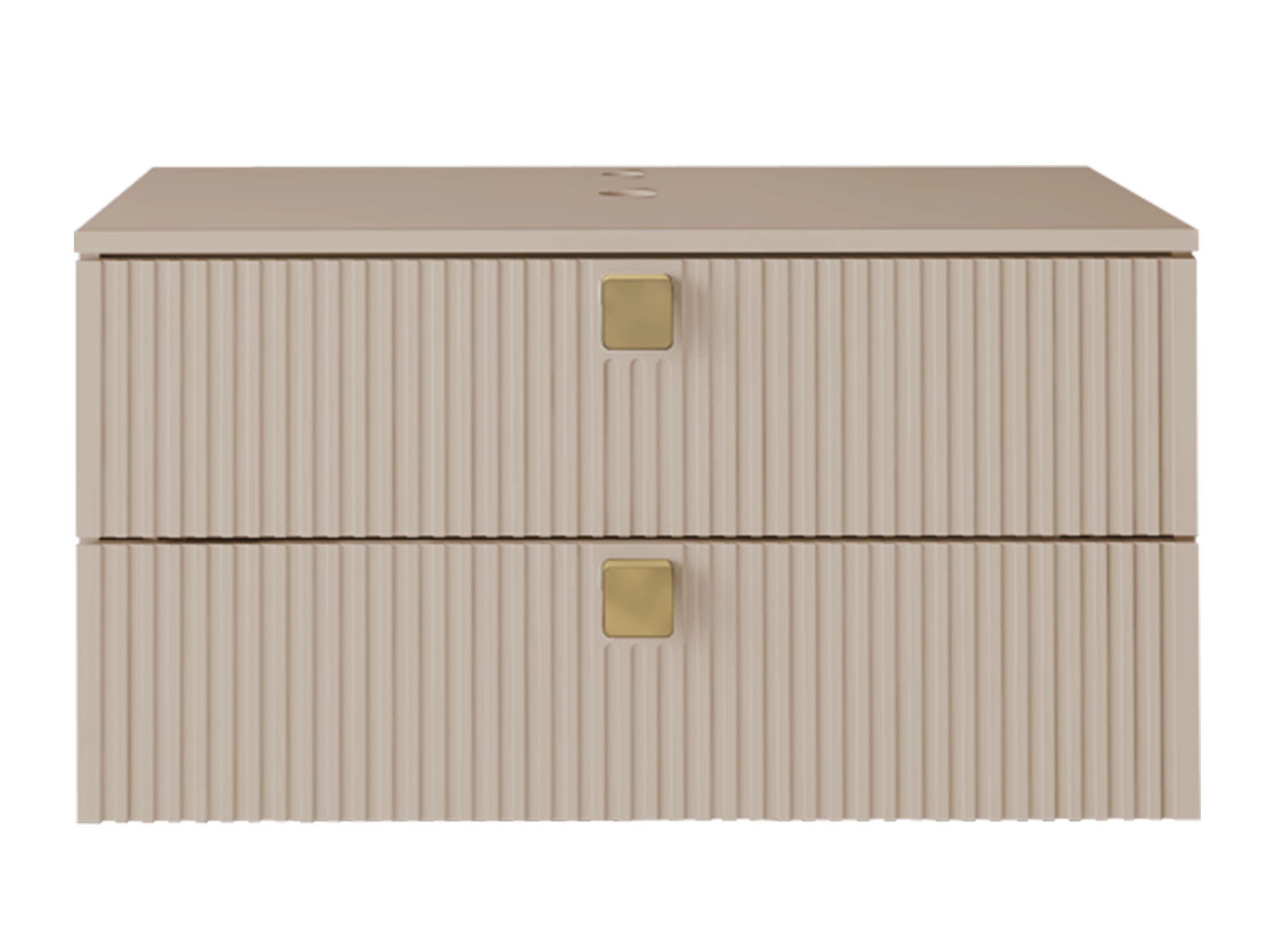 Cabinet atârnat pentru baie Panium (Maro deschis)