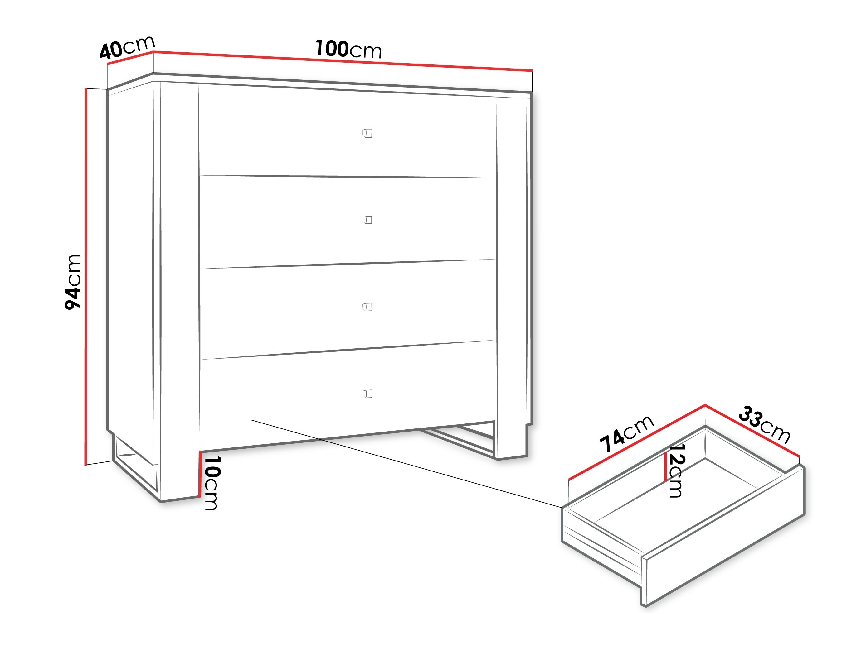Comodă Comfivo Vestora I