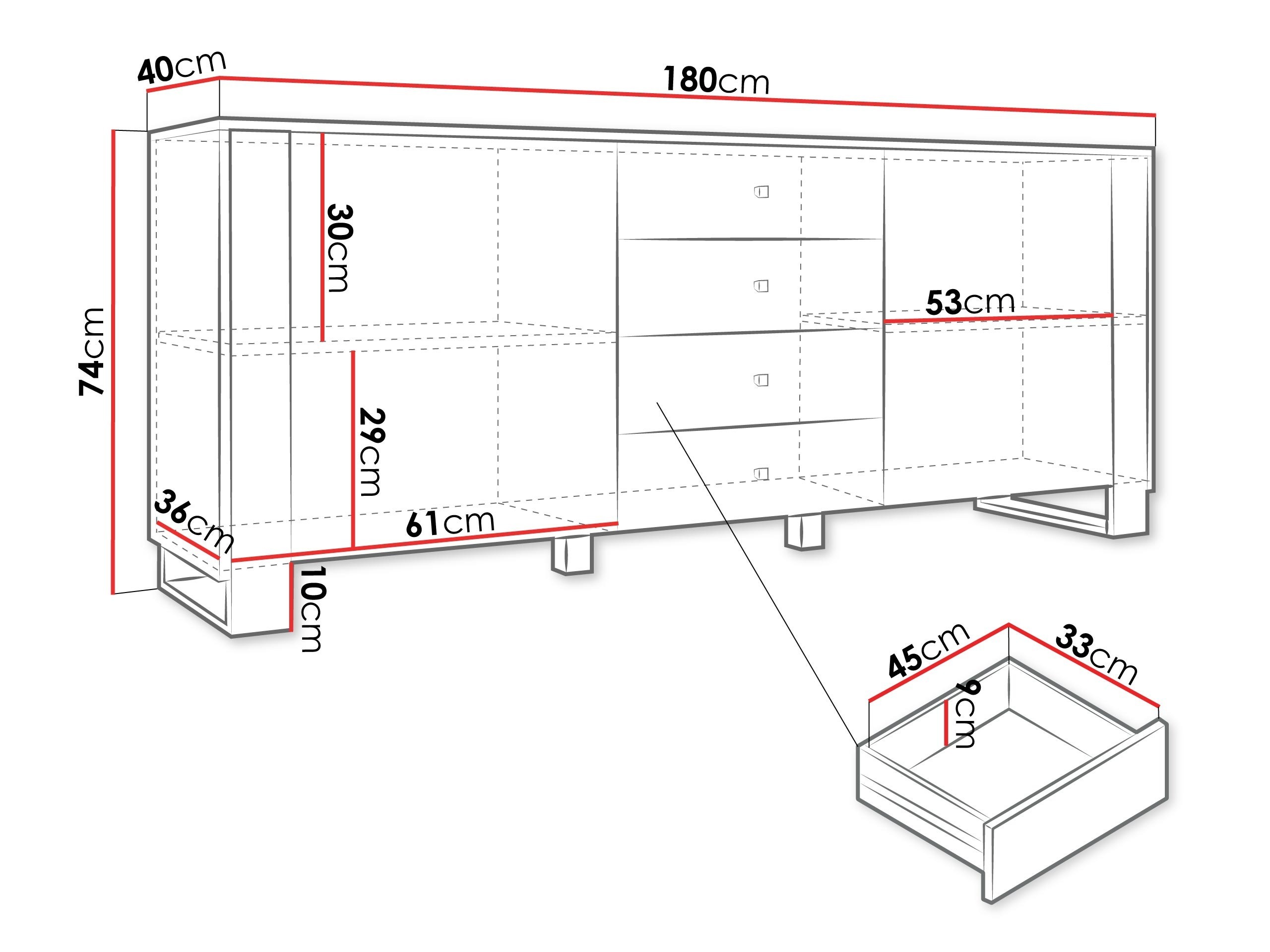 Comodă Comfivo Vestora