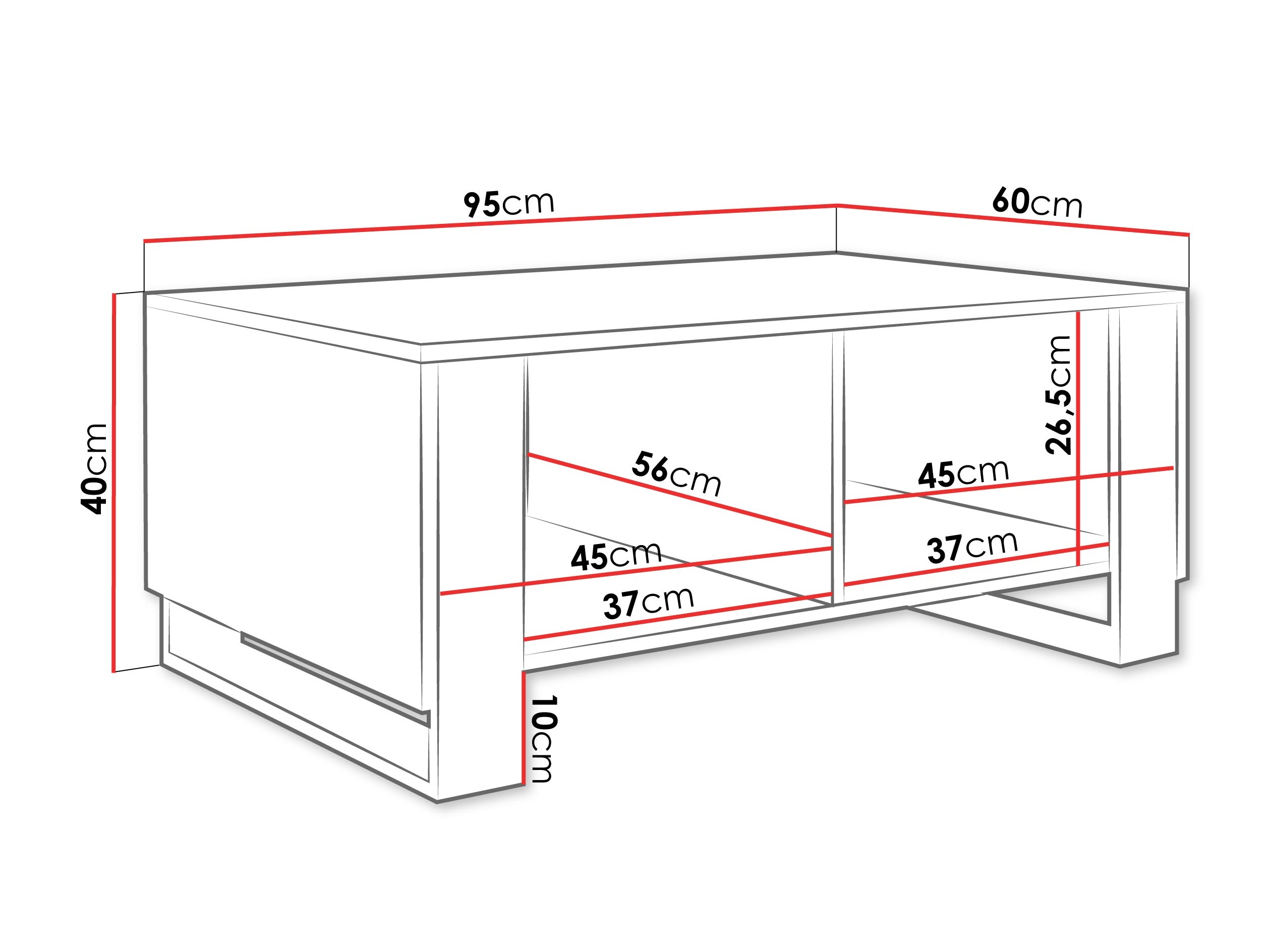 Măsuță de cafea Comfivo Vestora