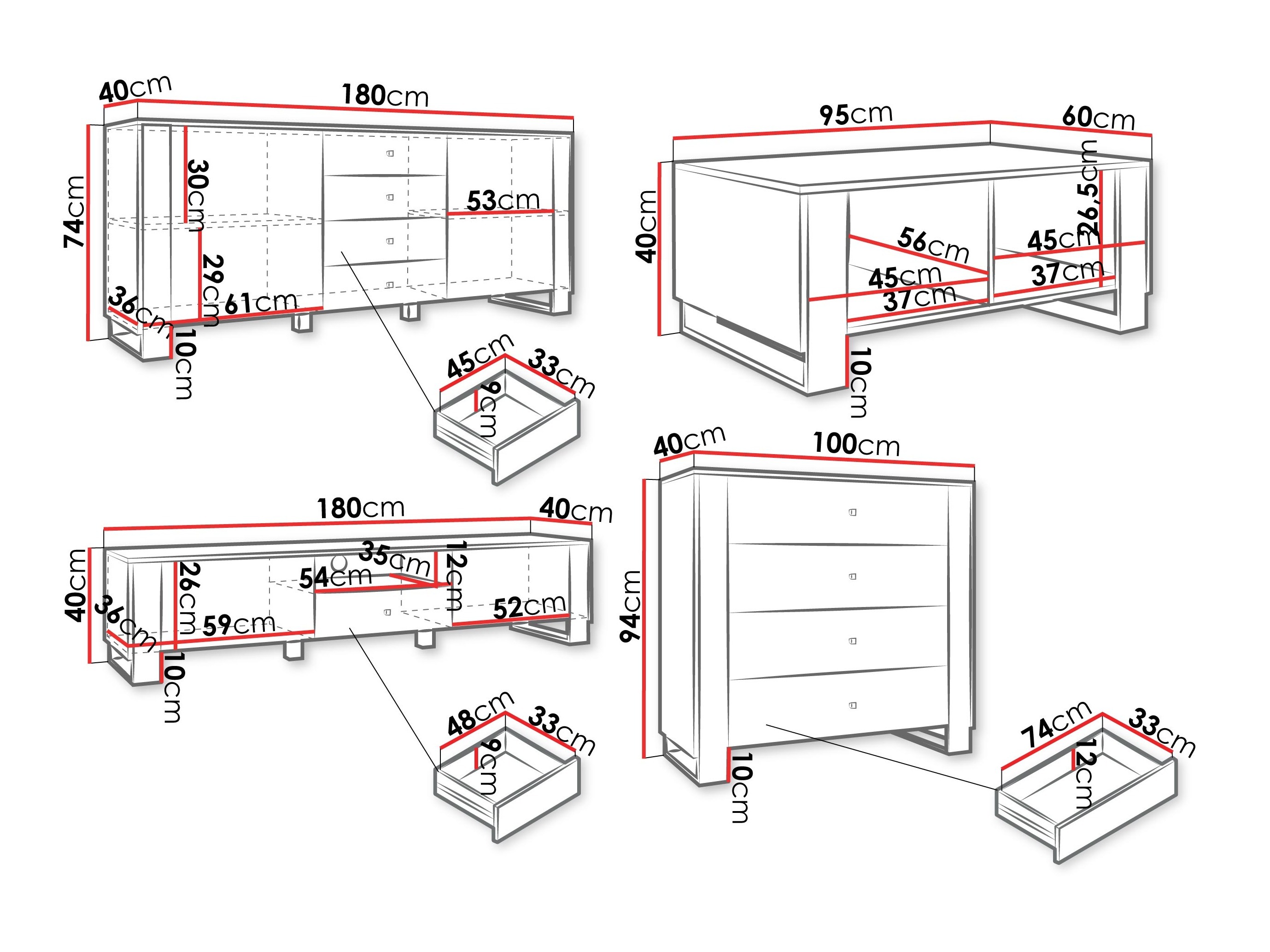 Set de living Comfivo Vestora