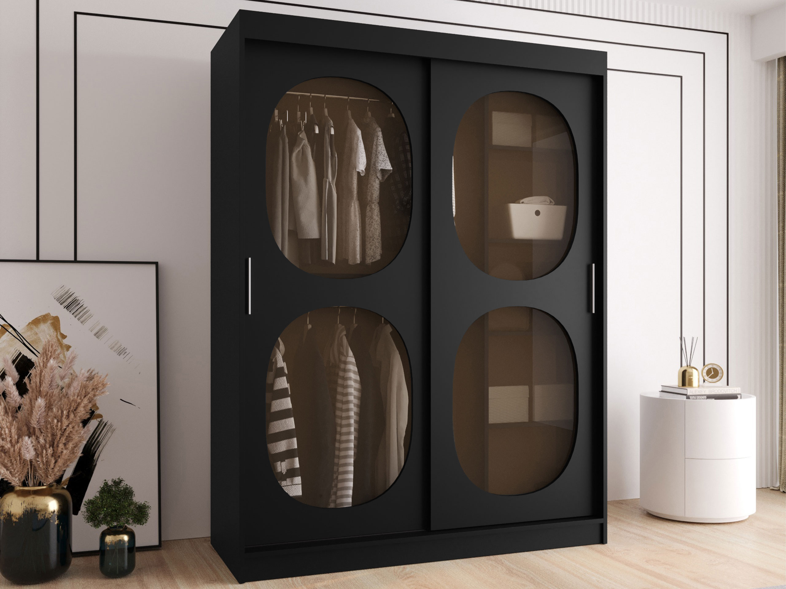 Dulap Hartford 527 (Negru)