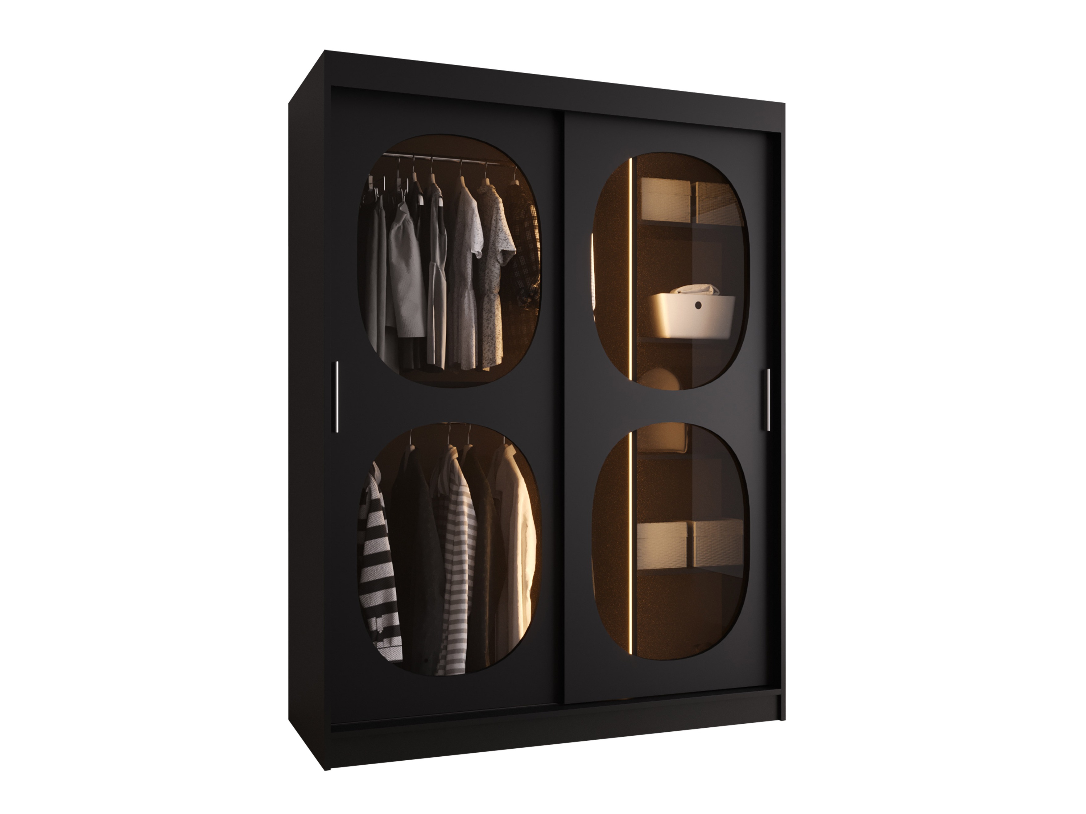Dulap Hartford 527 (Negru)