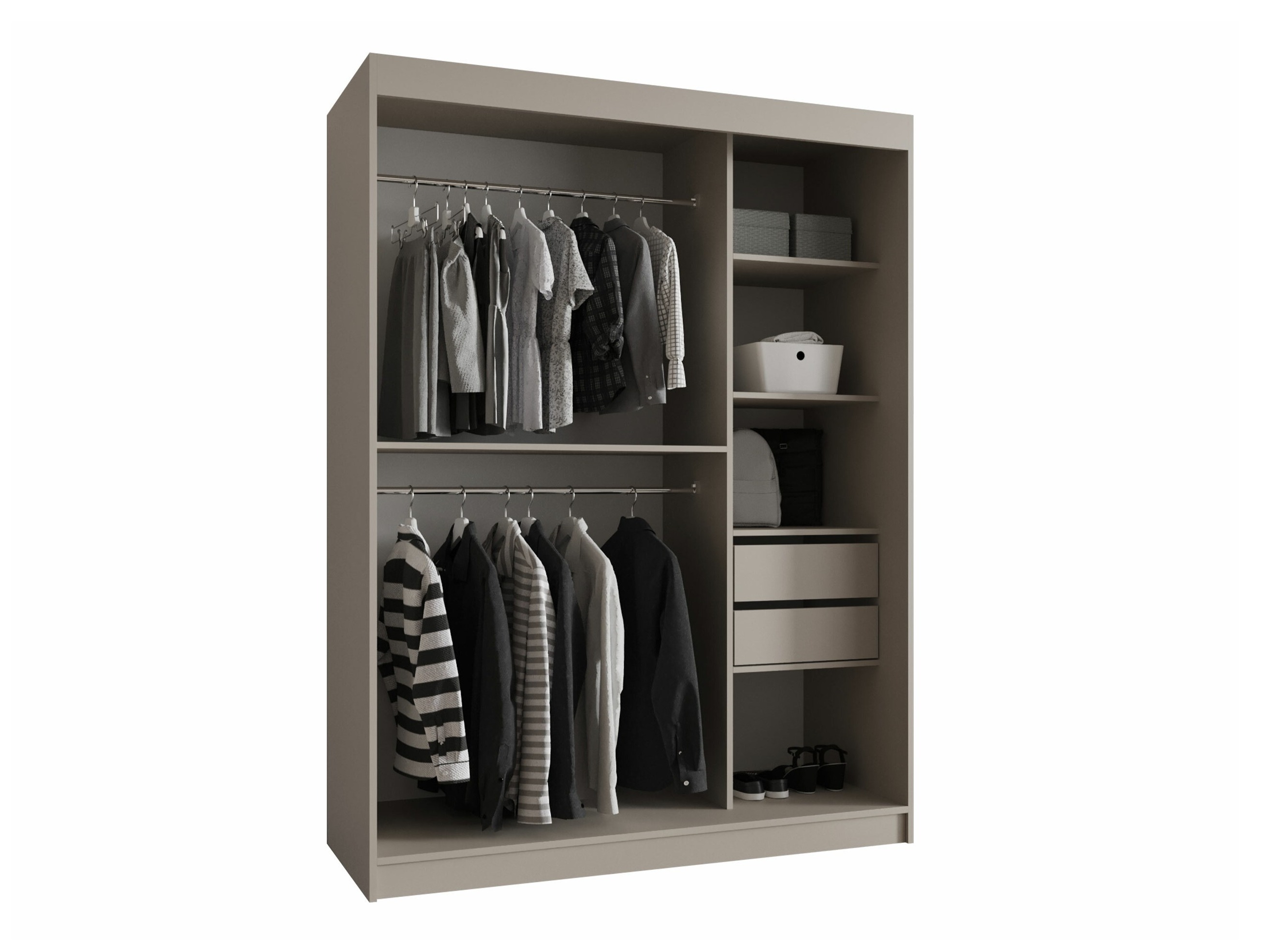 Dulap Hartford 527 (Negru)