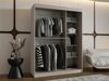 Dulap Hartford 528 (Negru)