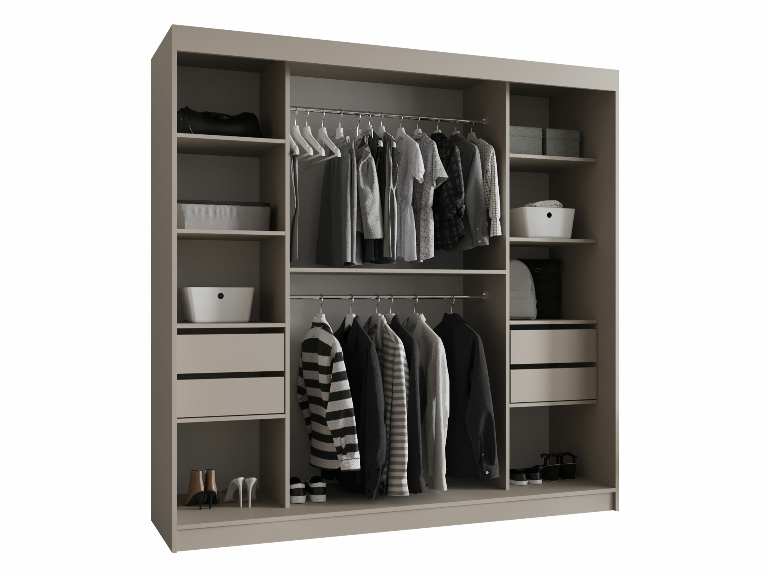 Dulap Hartford 532 (Negru)