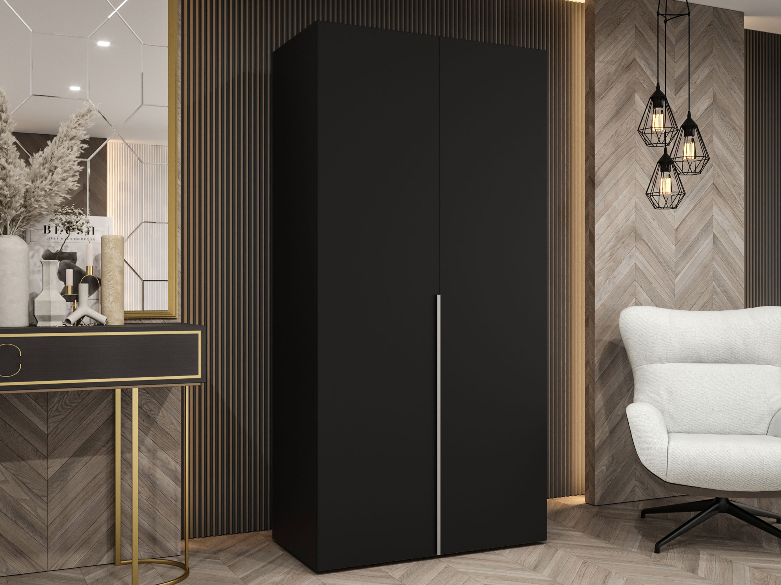 Dulap Hartford 535 (Negru)