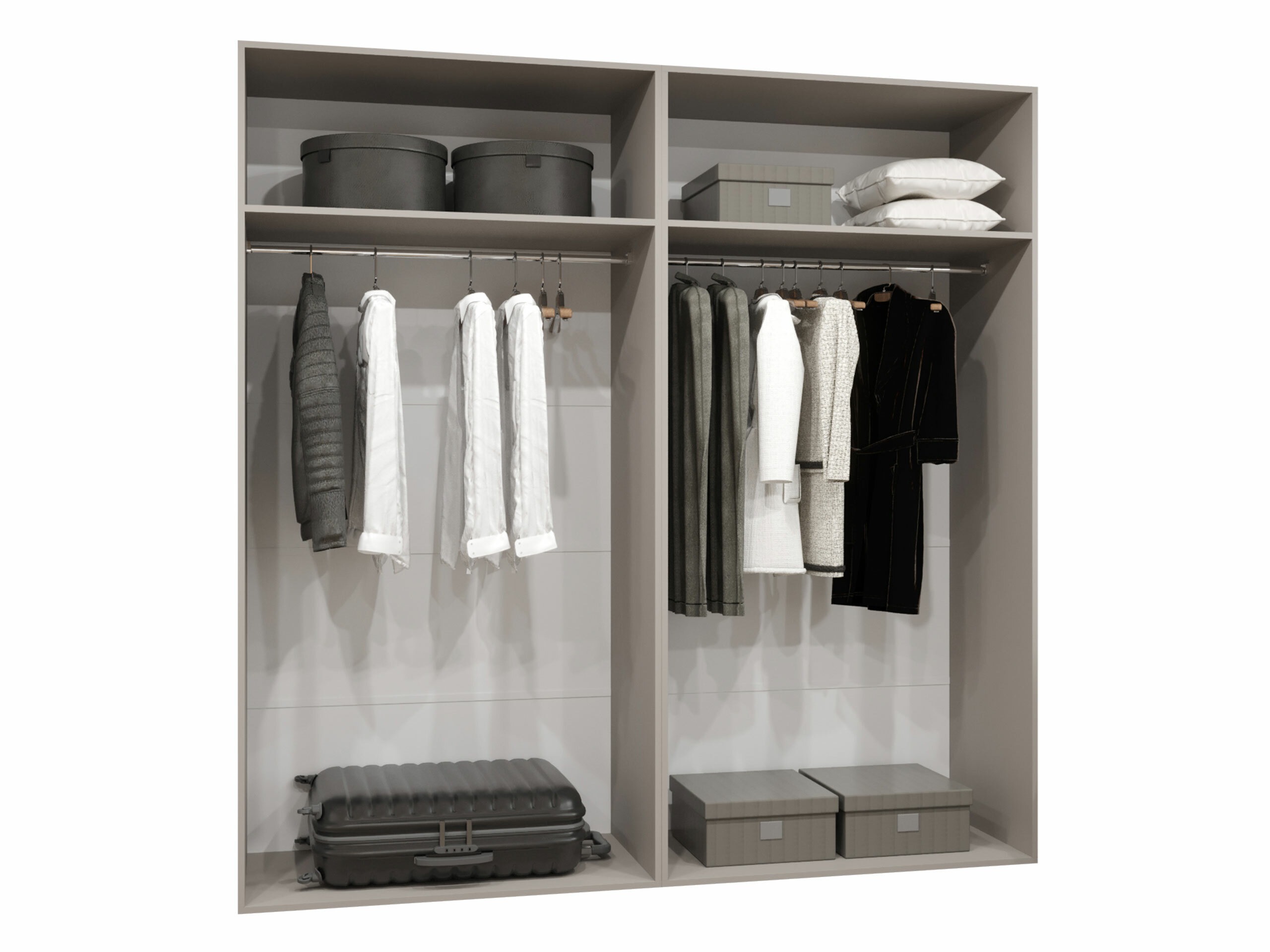 Dulap Hartford 537 (Negru)