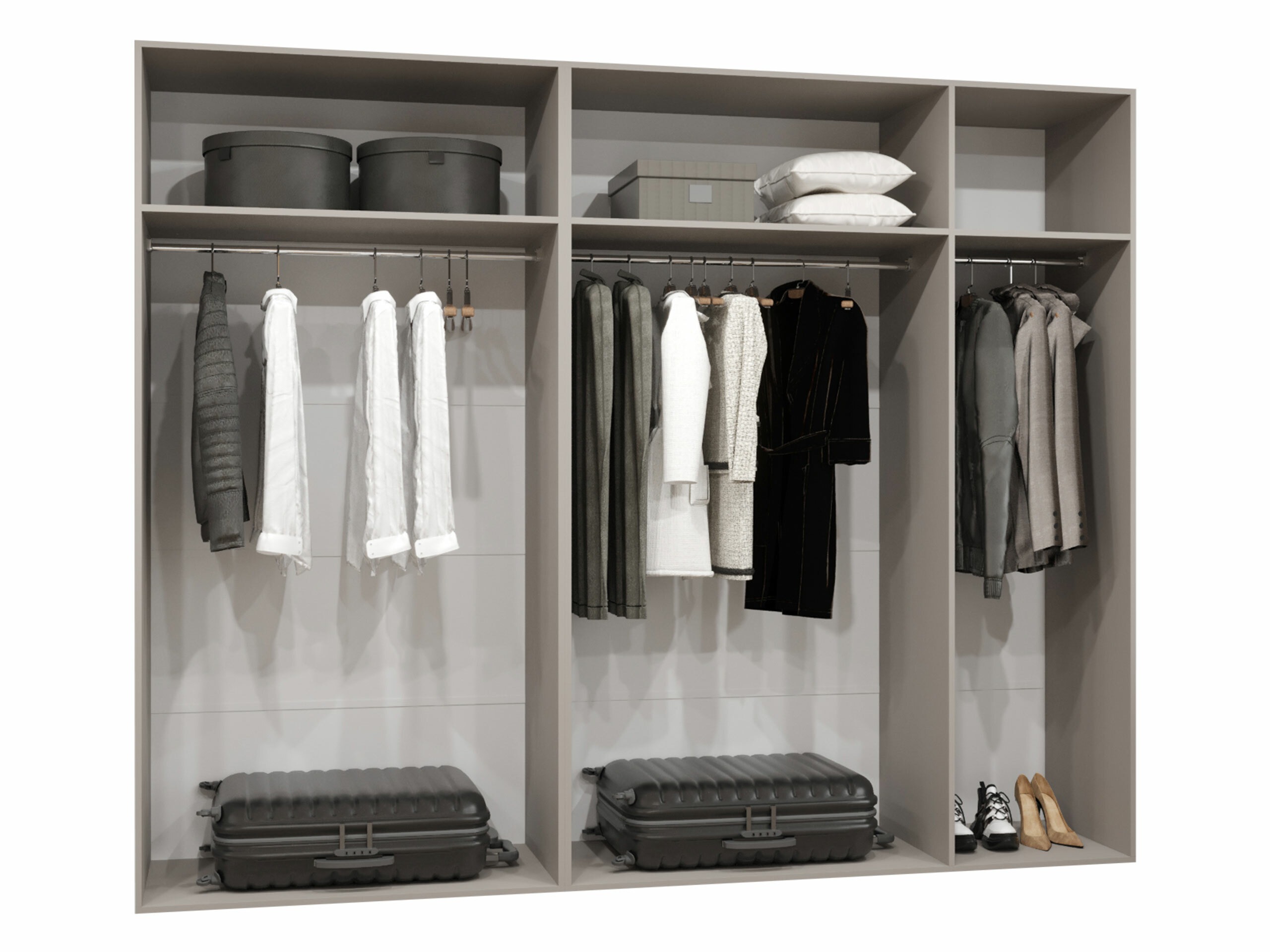 Dulap Hartford 538 (Negru)