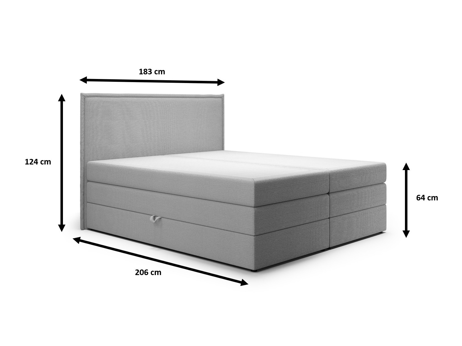 Pat boxspring Franklin 171 (Aragon 03)