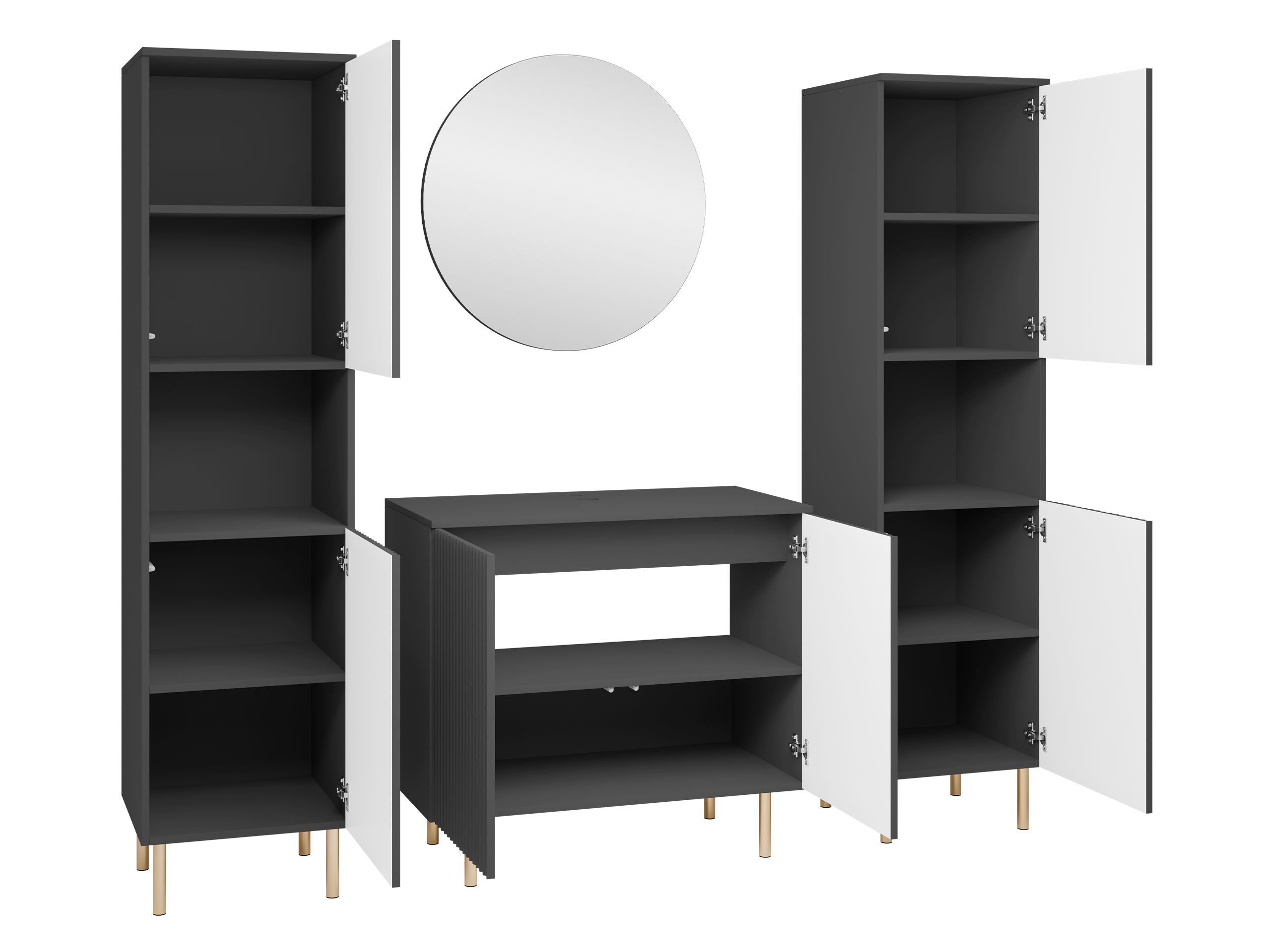 Set baie Decus VI (Negru)