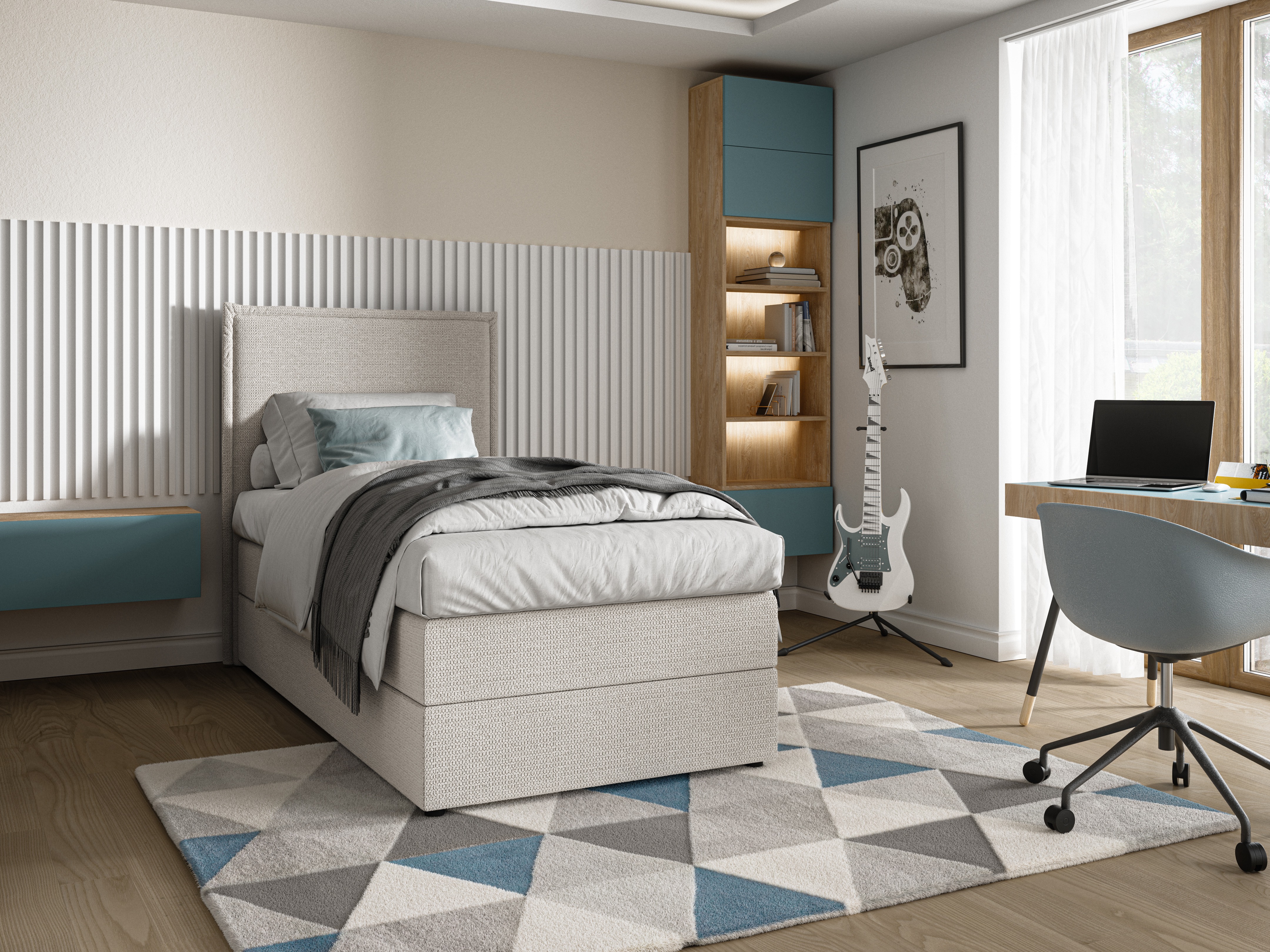 Pat boxspring Franklin 176 (Aragon 01)