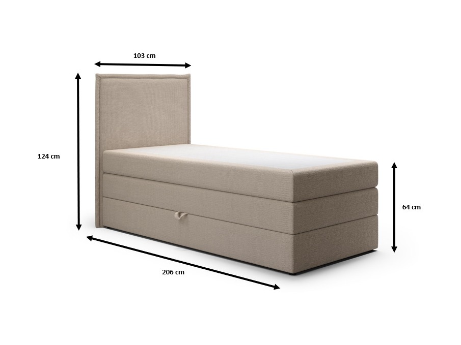 Pat boxspring Franklin 176 (Aragon 01)