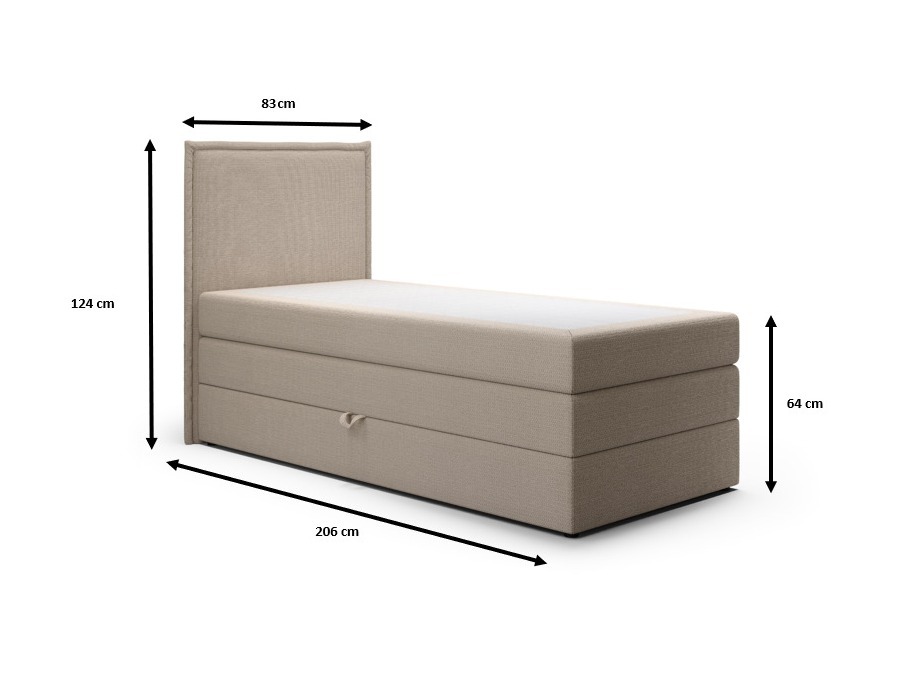 Pat boxspring Franklin 176 (Aragon 79)