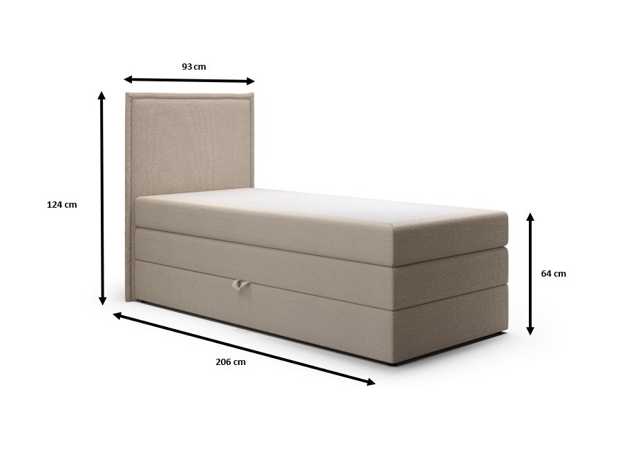 Pat boxspring Franklin 176 (Aragon 79)