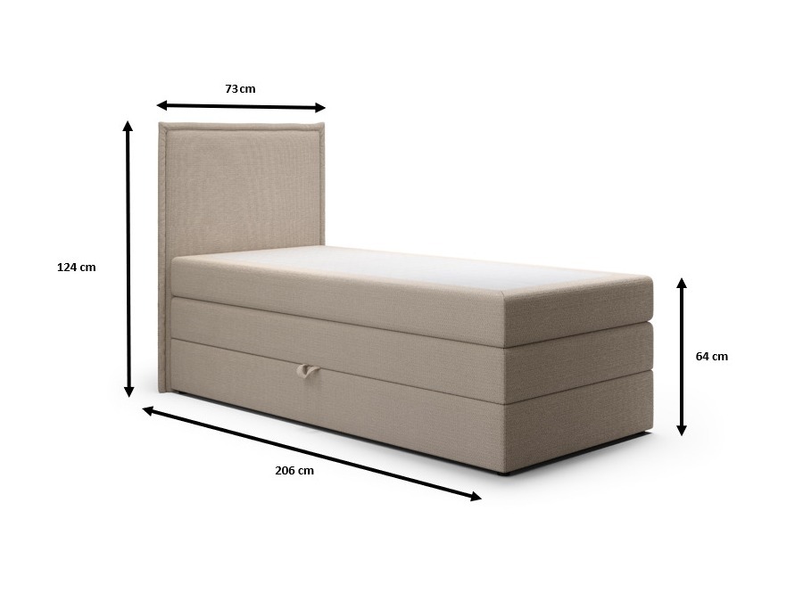Pat boxspring Franklin 176 (Aragon 99)