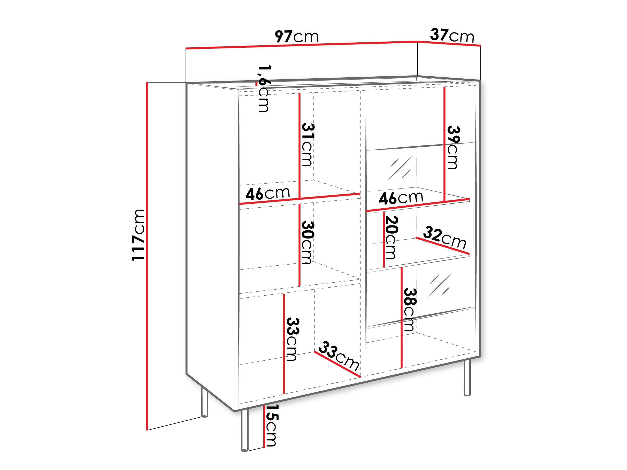 Bufet Comfivo Belviro I