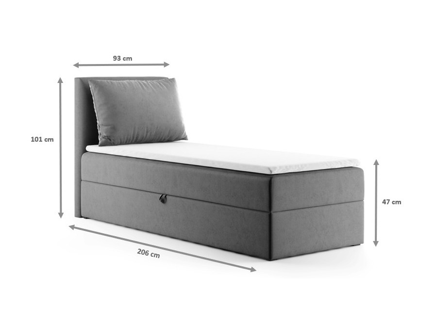 Pat boxspring Franklin 178 (Kronos 07)