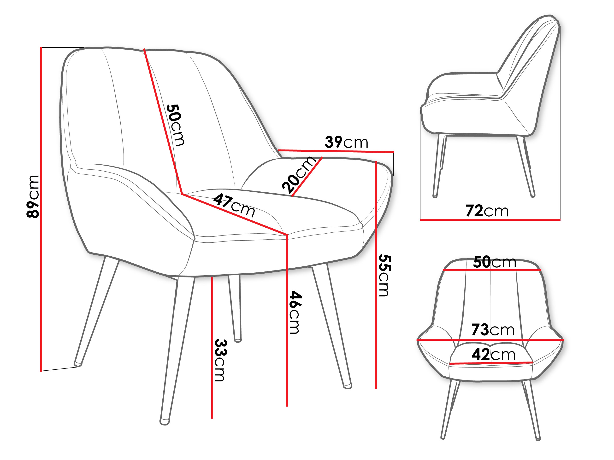 Fotoliu Comfivo Origo (Aragon 93)