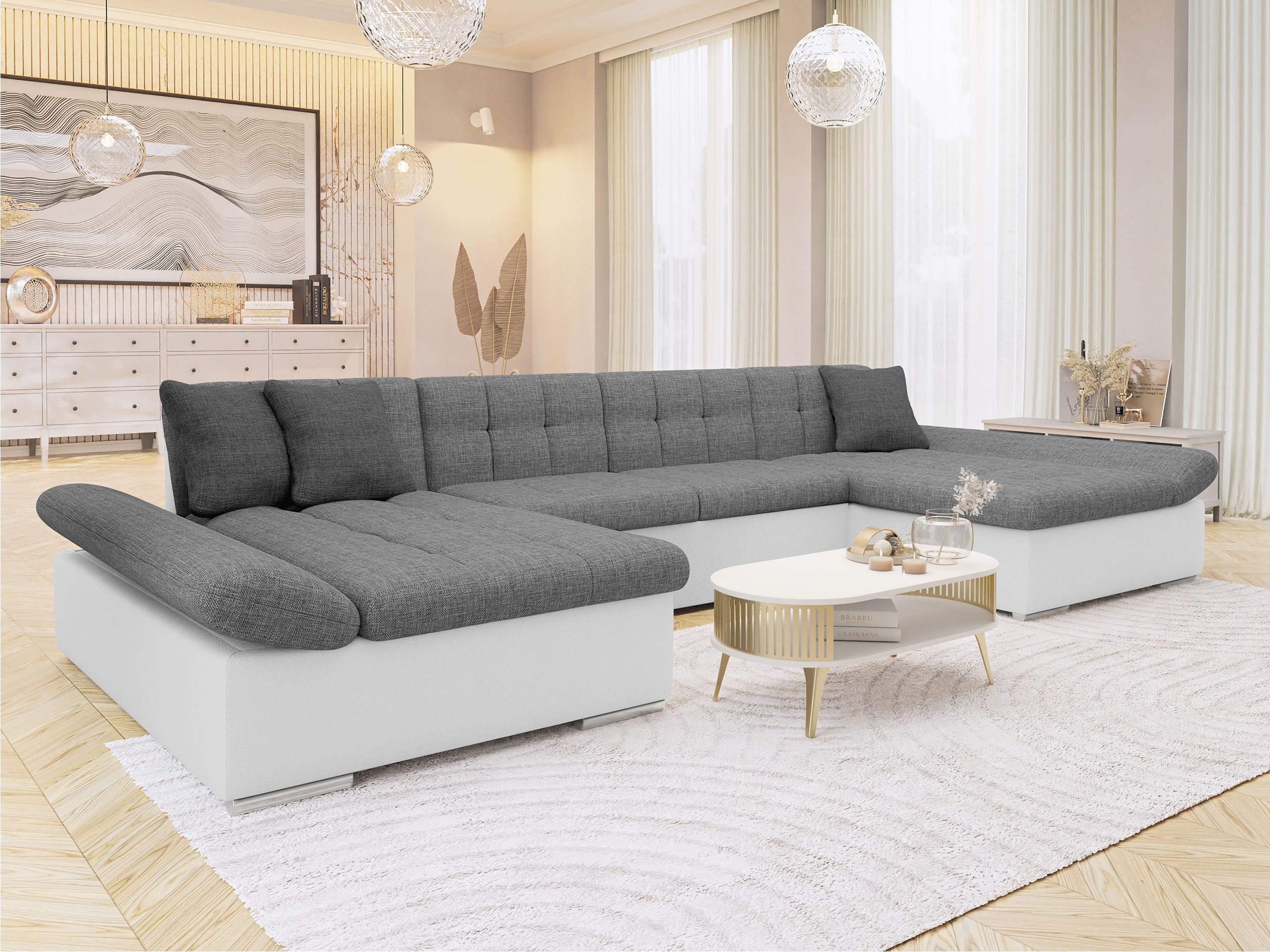 Colțar Comfivo Ficus I (Soft 017 + Lux 05 + Lux 06)