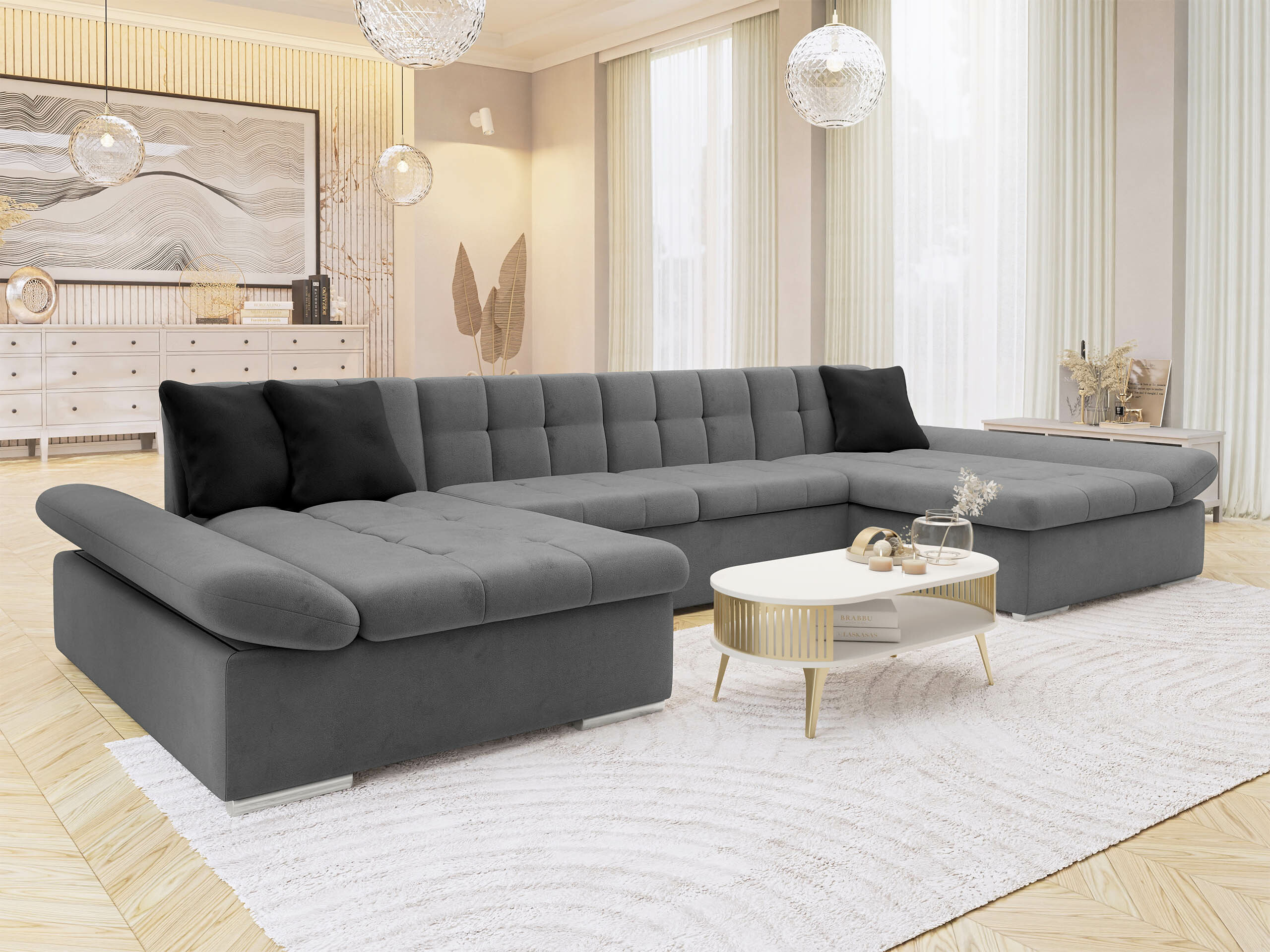 Colțar Comfivo Ficus (Magic Velvet 2217 + Magic Velvet 2219)