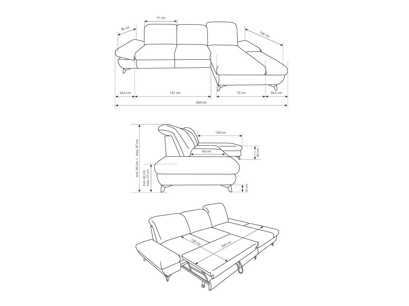 Colțar Kingston 190 (Matana 23)