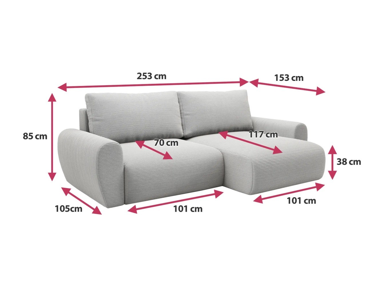 Colțar Franklin 183 (Poso 14)