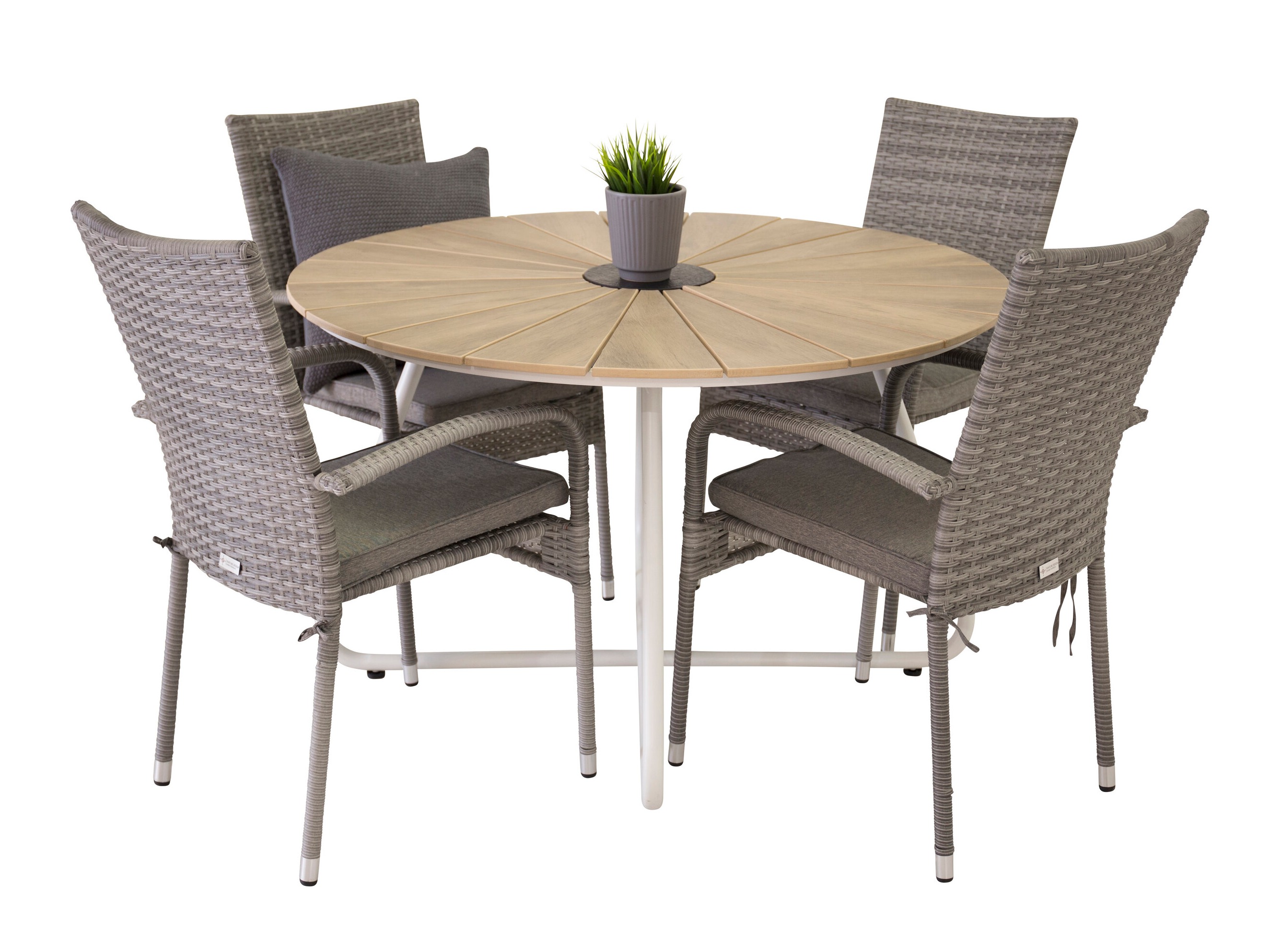 Scaun de exterior Dallas 736 (Gri)