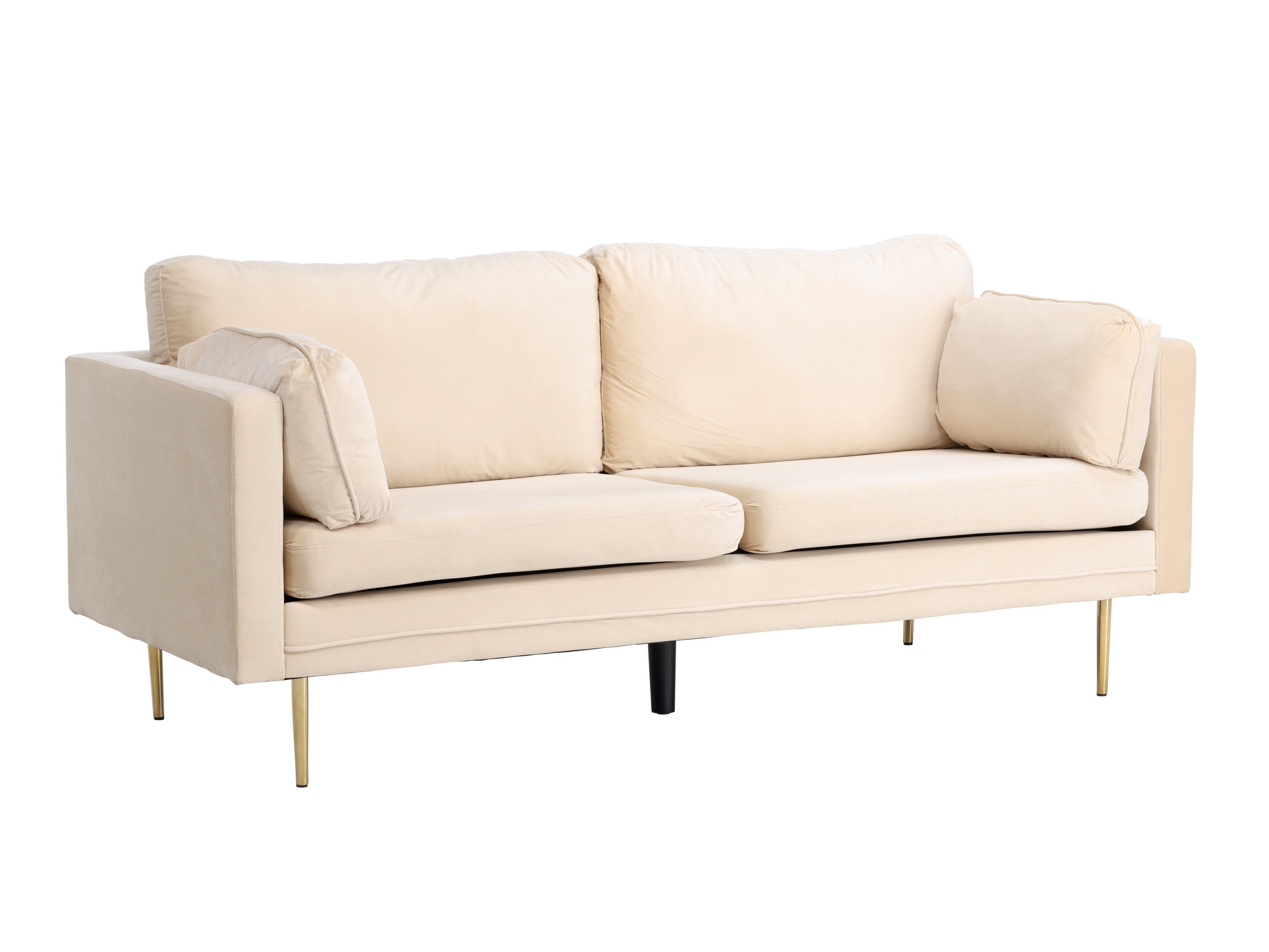 Canapea Dallas 101 (Crem + Auriu)