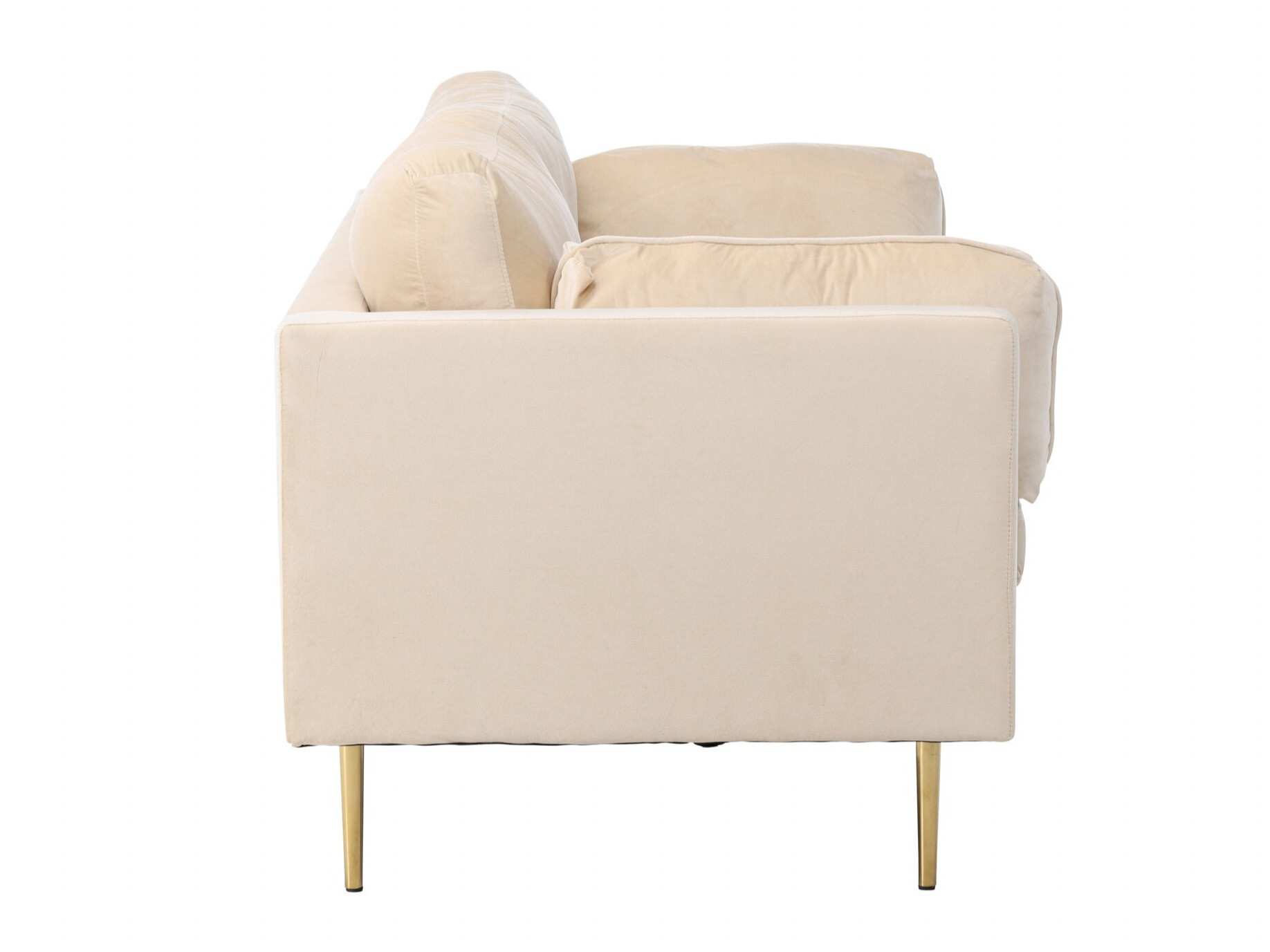 Canapea Dallas 101 (Crem + Auriu)