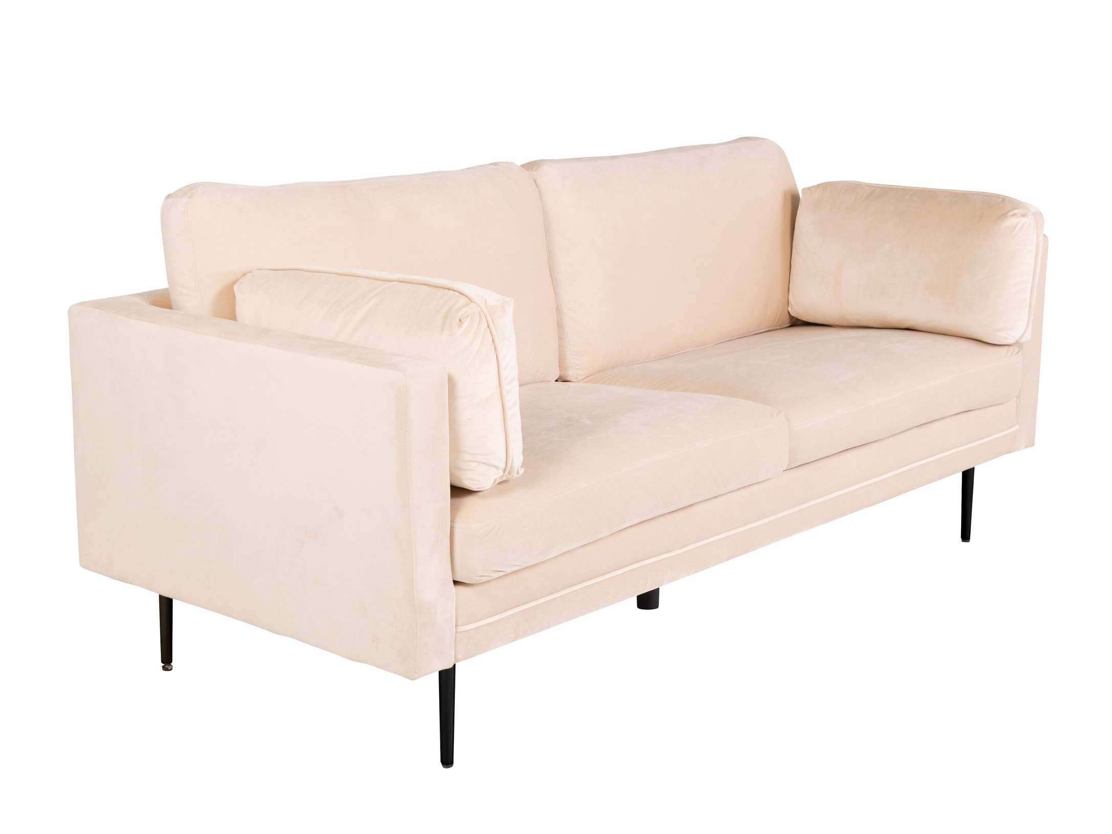 Canapea Dallas 101 (Crem + Negru)