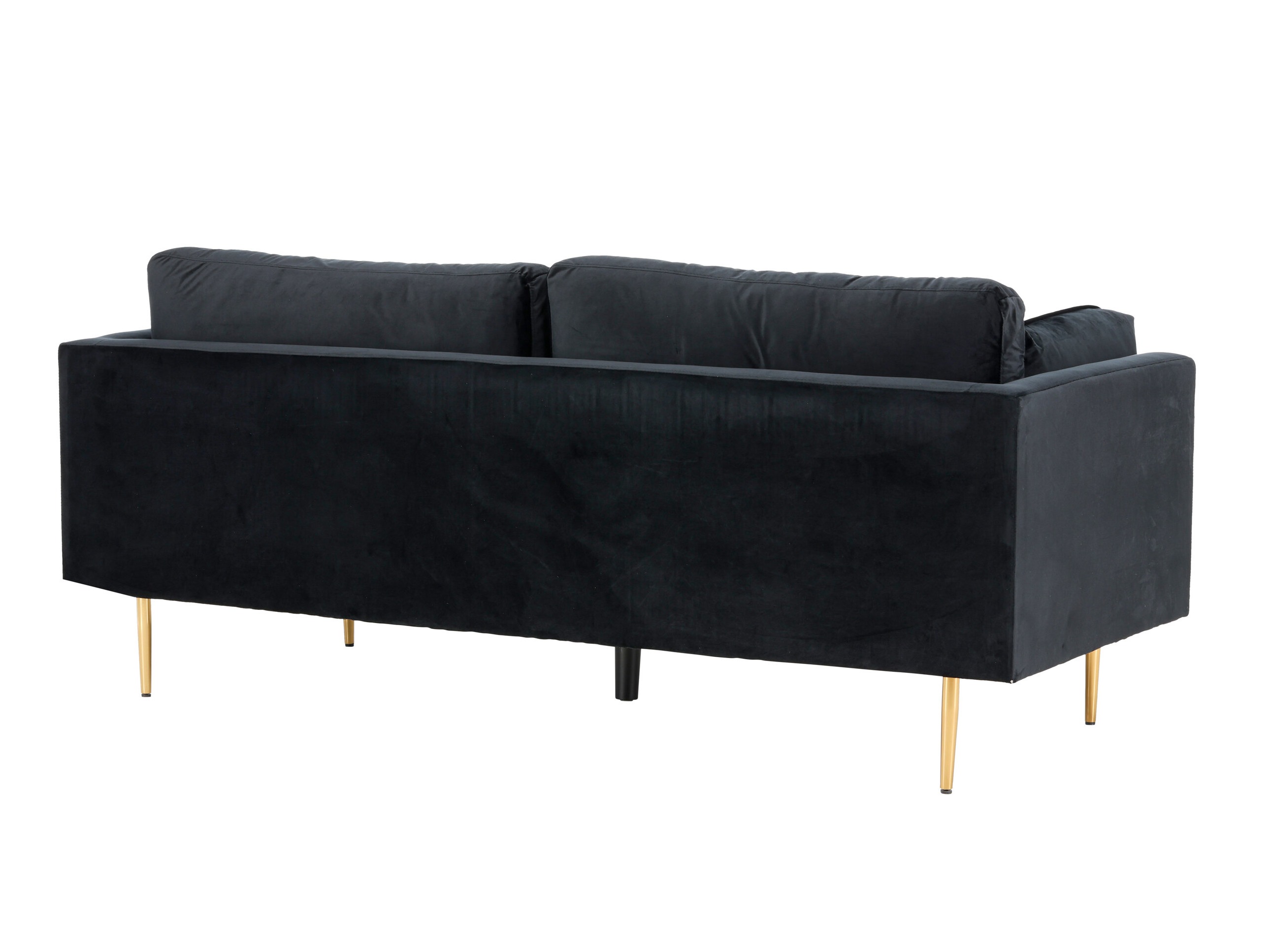 Canapea Dallas 101 (Negru + Auriu)