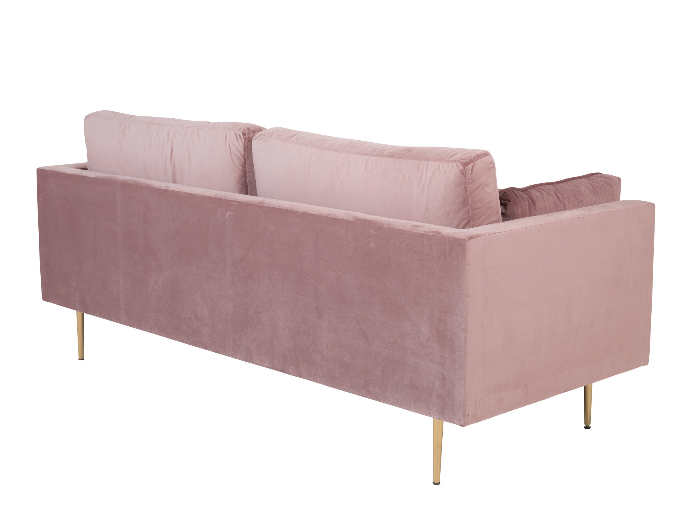 Canapea Dallas 101 (Roz Dusty + Auriu)