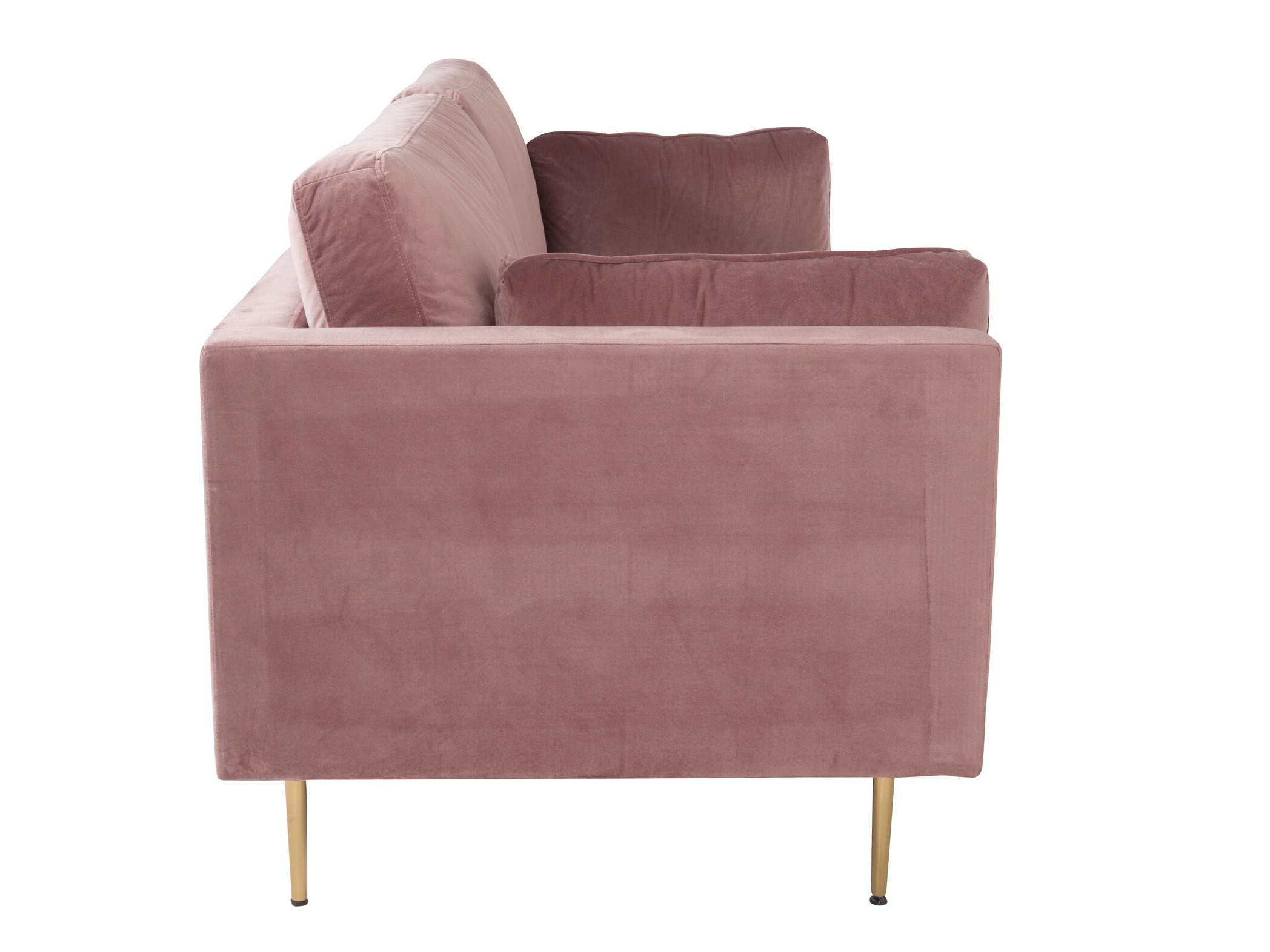 Canapea Dallas 101 (Roz Dusty + Auriu)