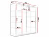 Dulap Dover 105 (Stejar Sonoma)