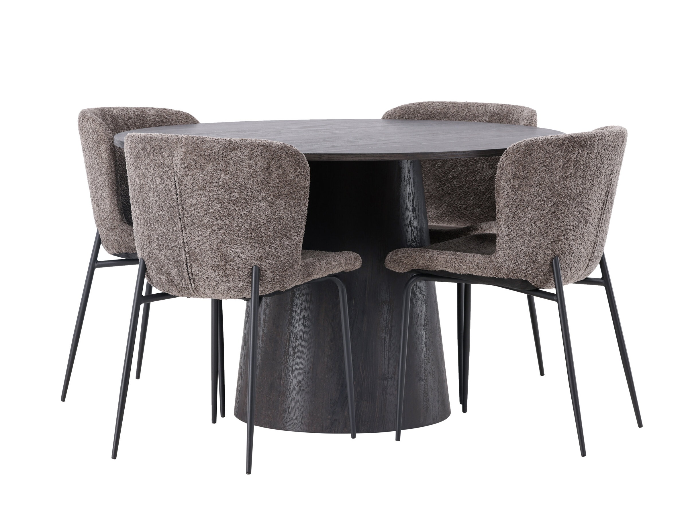 Set de mese Dallas 4257 (Maro + Negru)