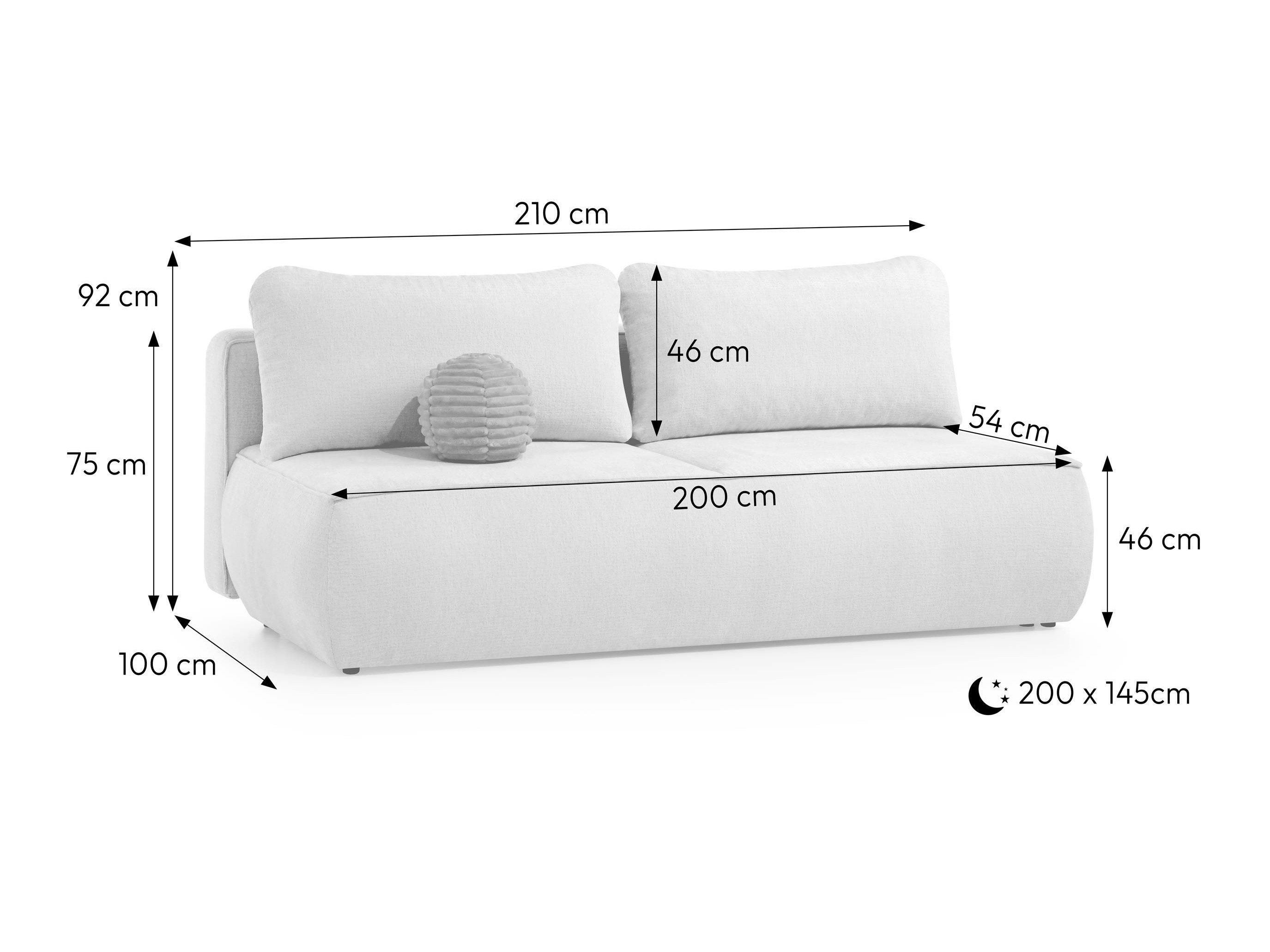Canapea extensibilă Humos (Tresor 16)
