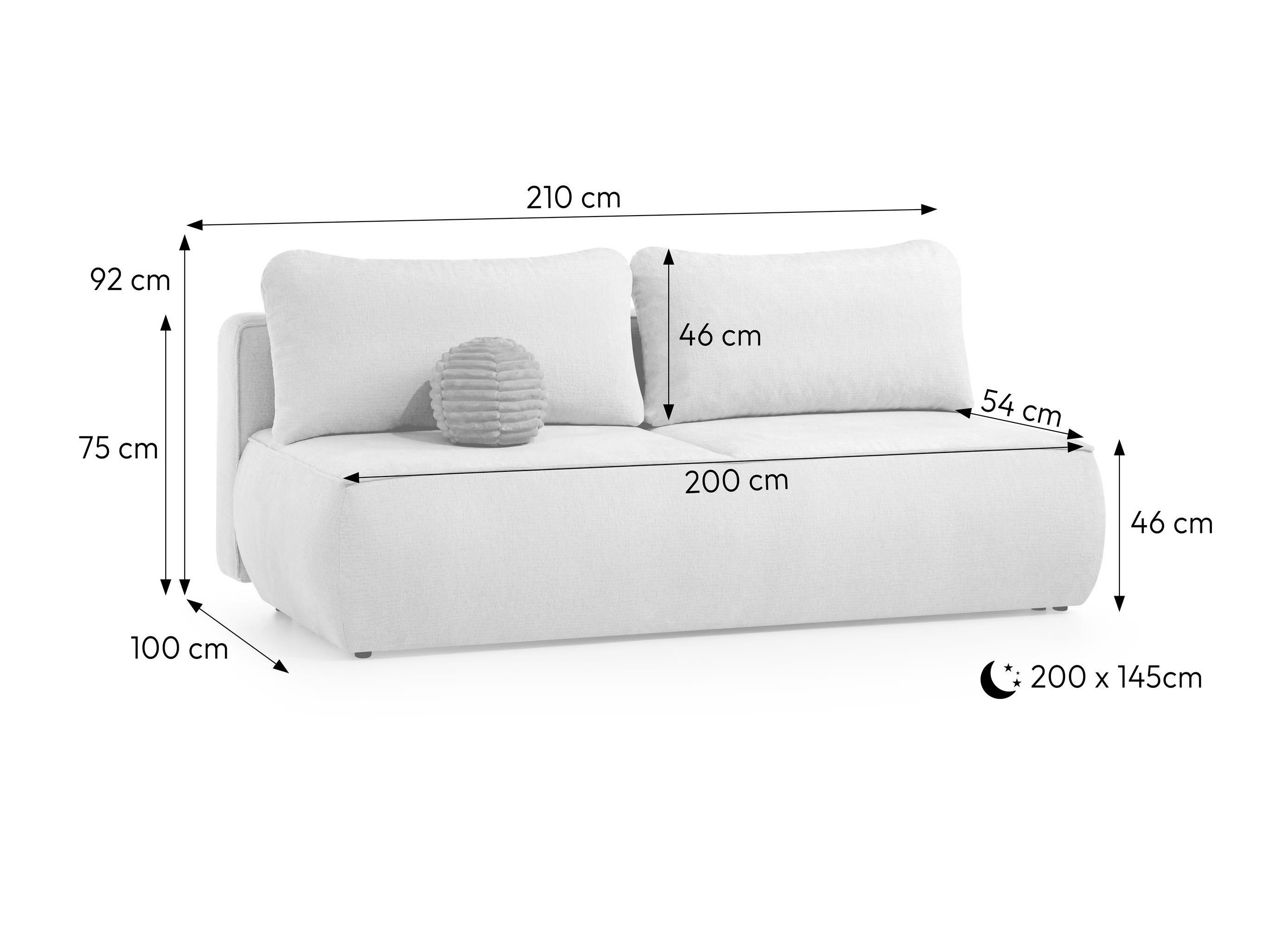 Canapea extensibilă Margate 105 (Tresor 77)