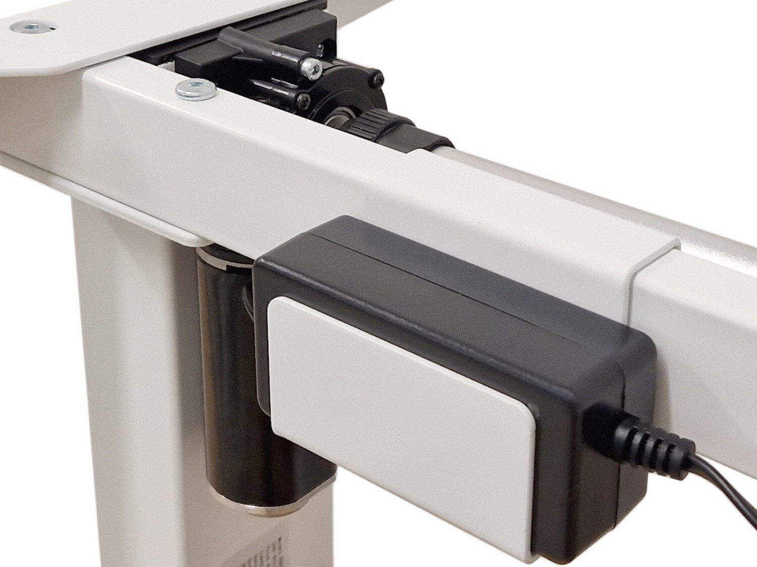 Birou cu înălțime reglabilă Buffalo 184 (Alb)