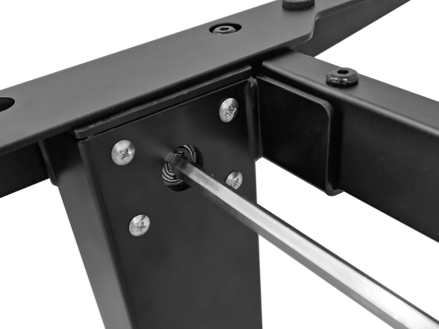 Birou cu înălțime reglabilă Buffalo 184 (Negru)