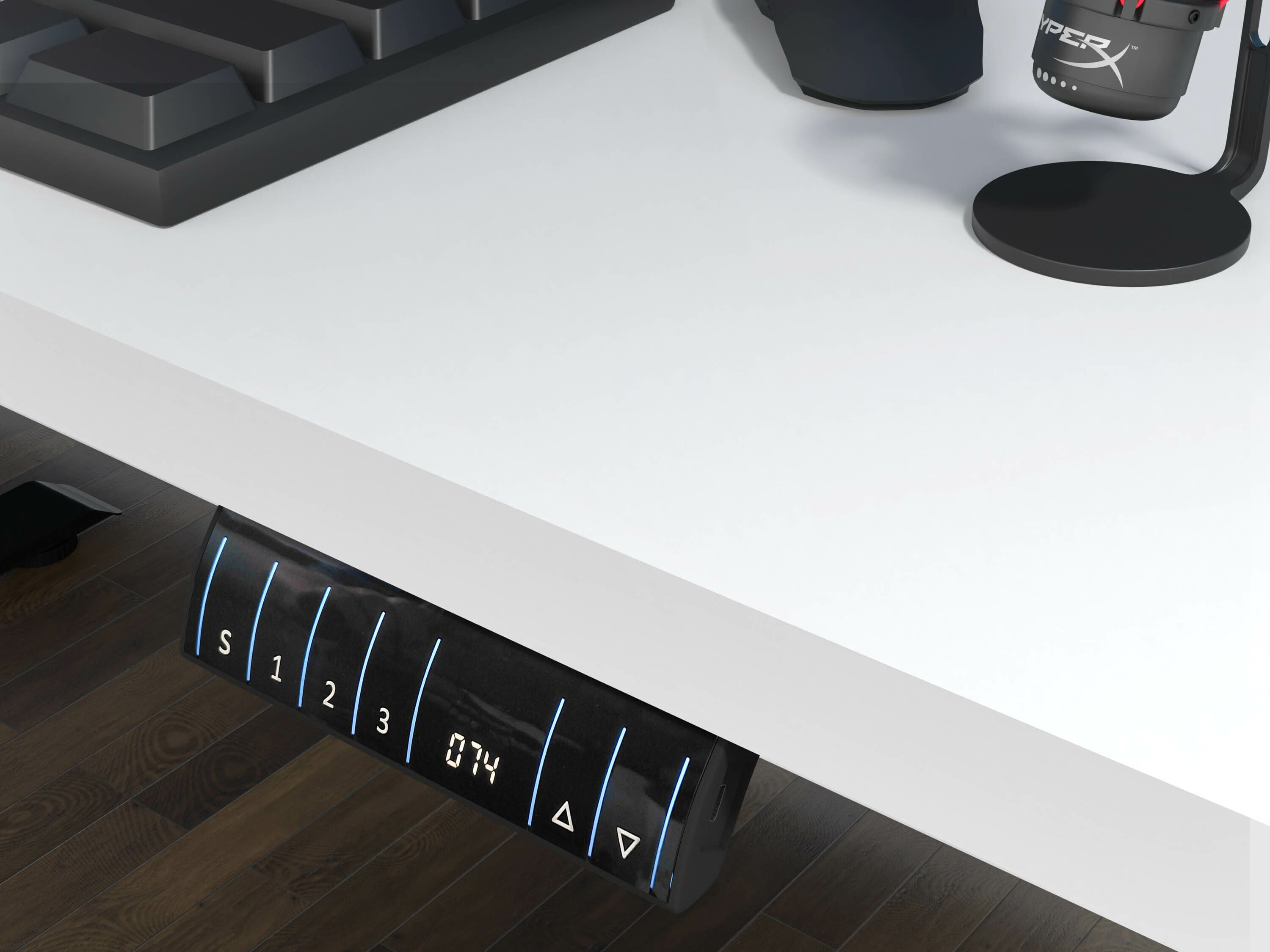 Birou cu înălțime reglabilă Buffalo 184 (Negru)