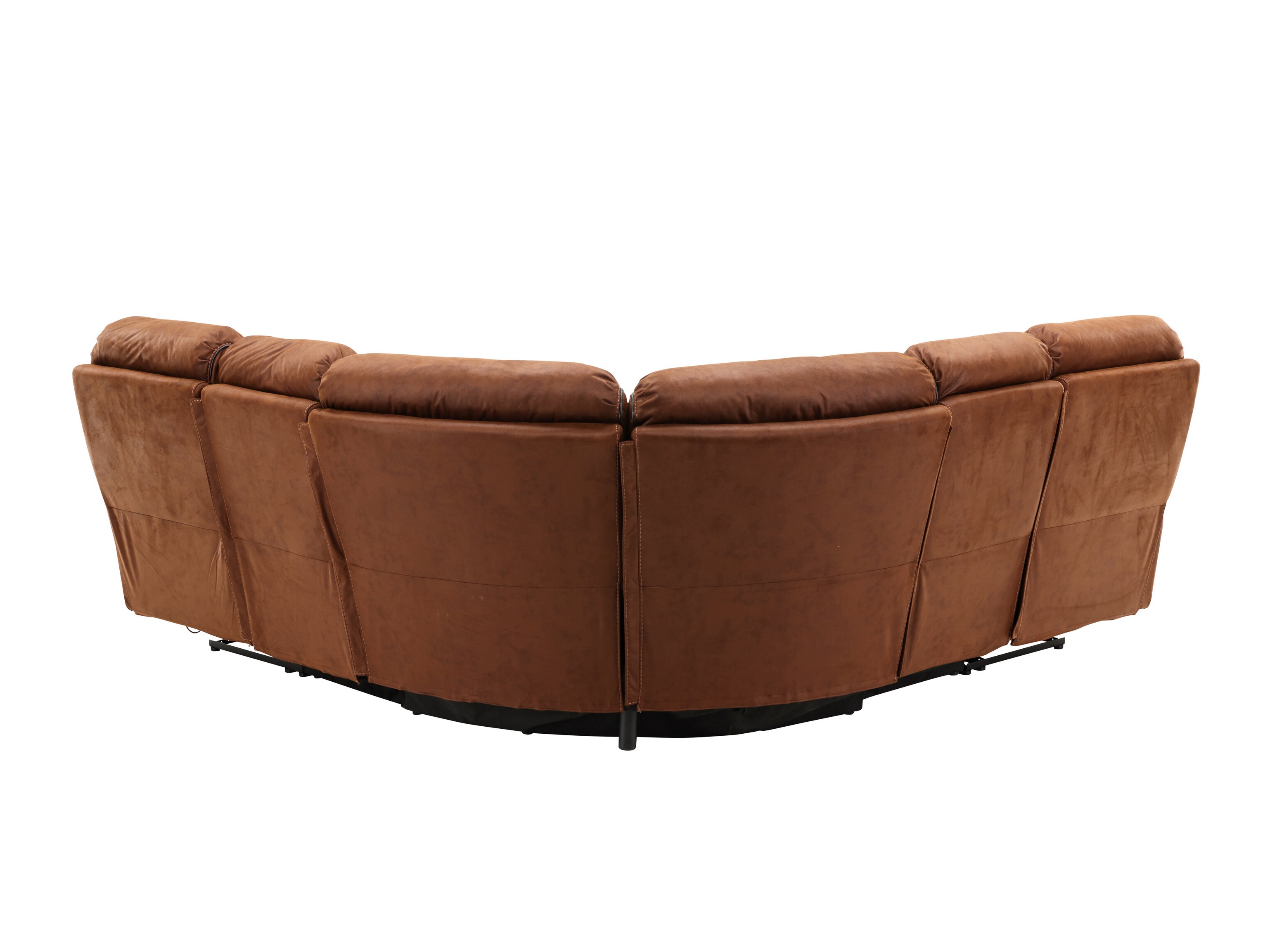 Colțar cu recliner Dallas 4723 (Maro)