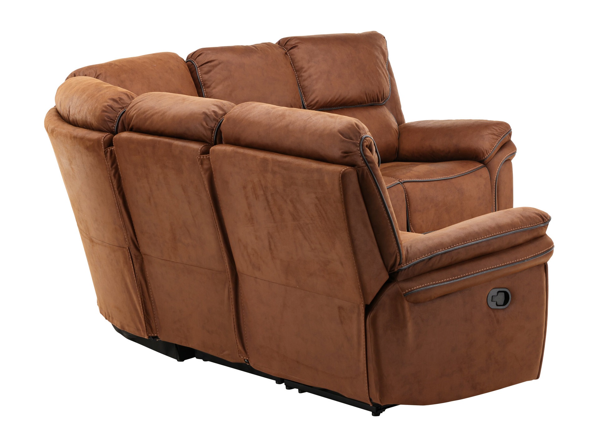 Colțar cu recliner Dallas 4723 (Maro)
