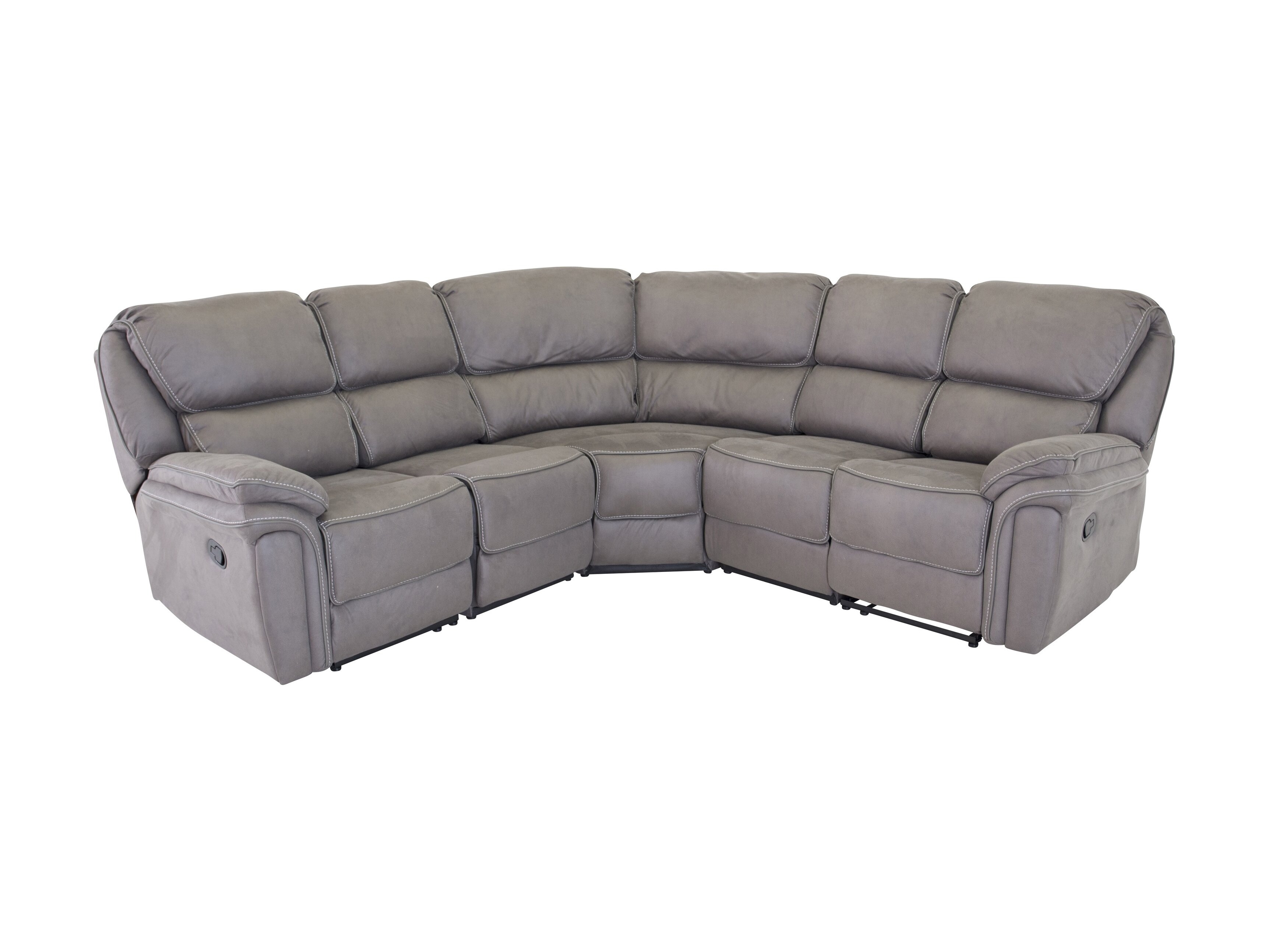 Colțar recliner Dallas 4723 (Gri)