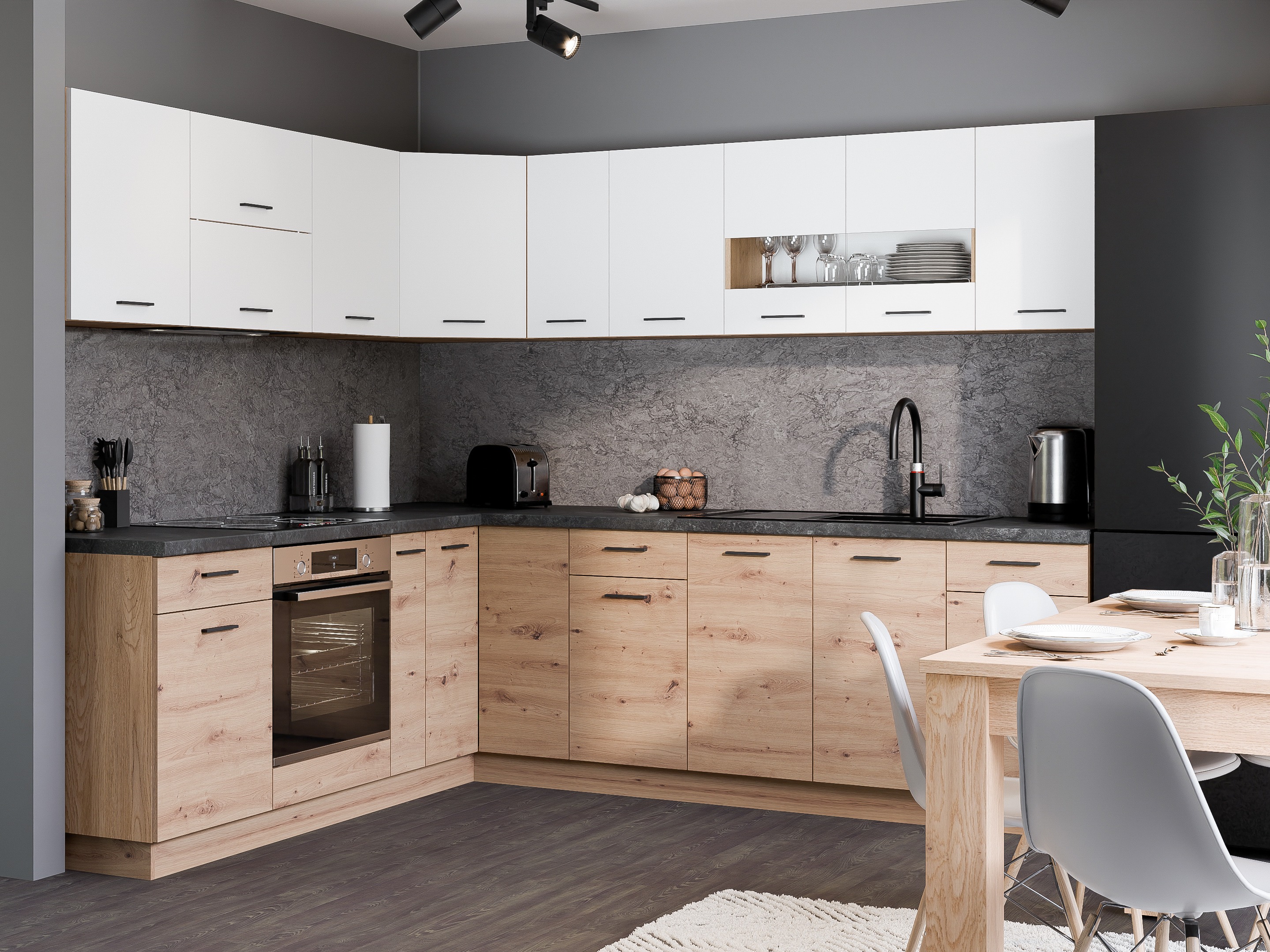 Dulap de colț modular Ati Artisan 111