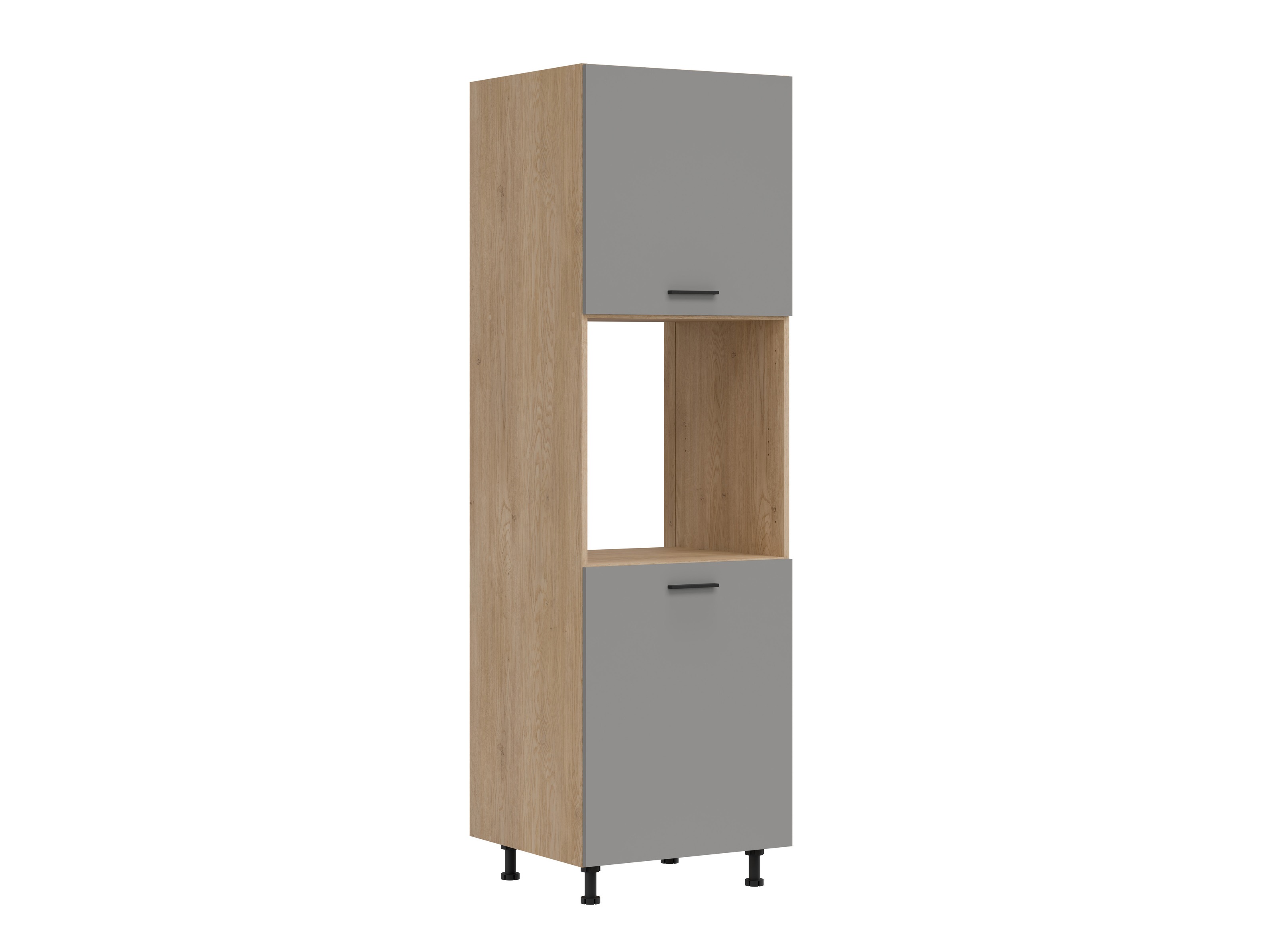 Dulap modular pentru electrocasnice incorporabile Ati Grey 113