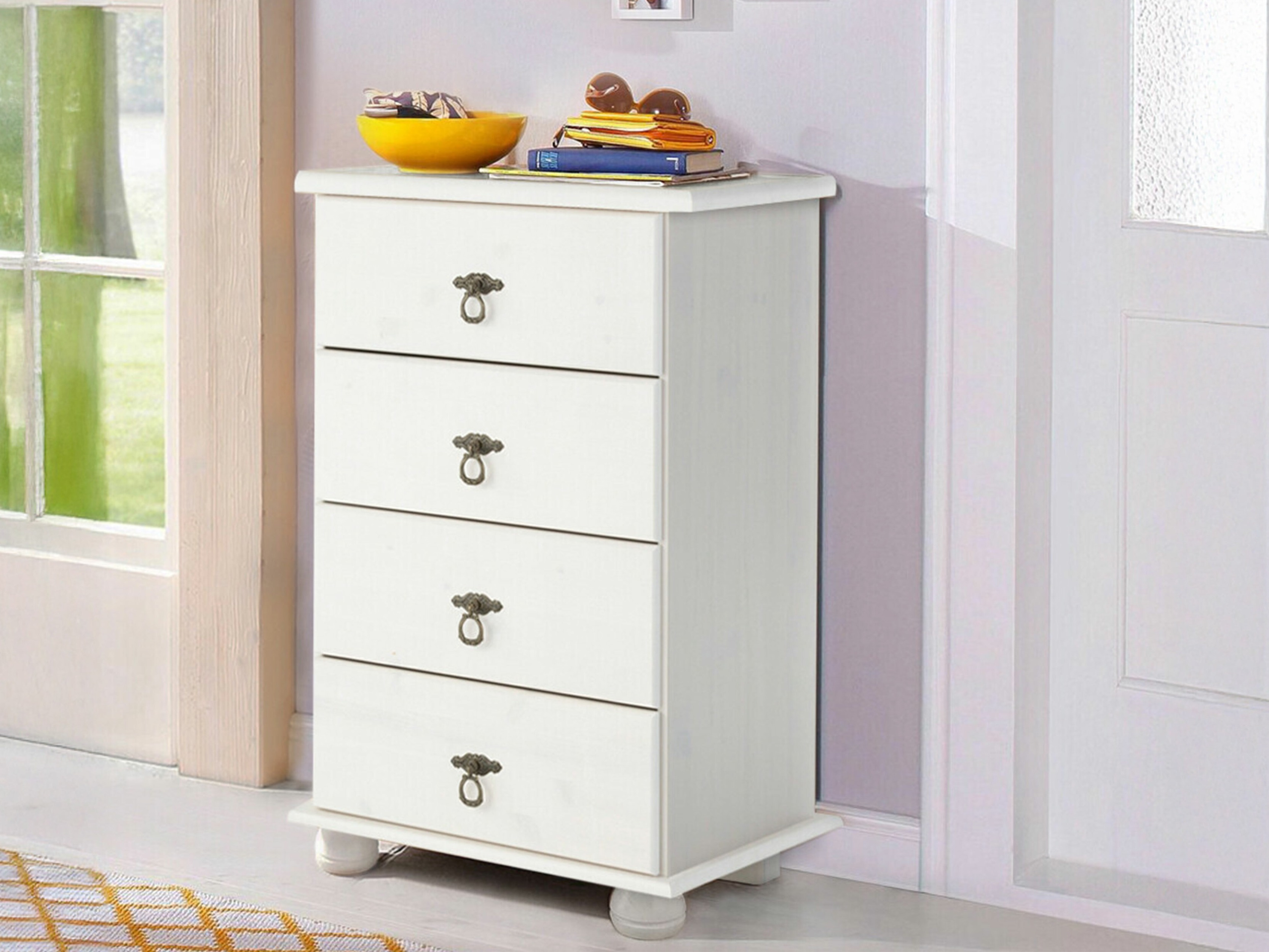 Comodă Nolcore 101 (Alb)