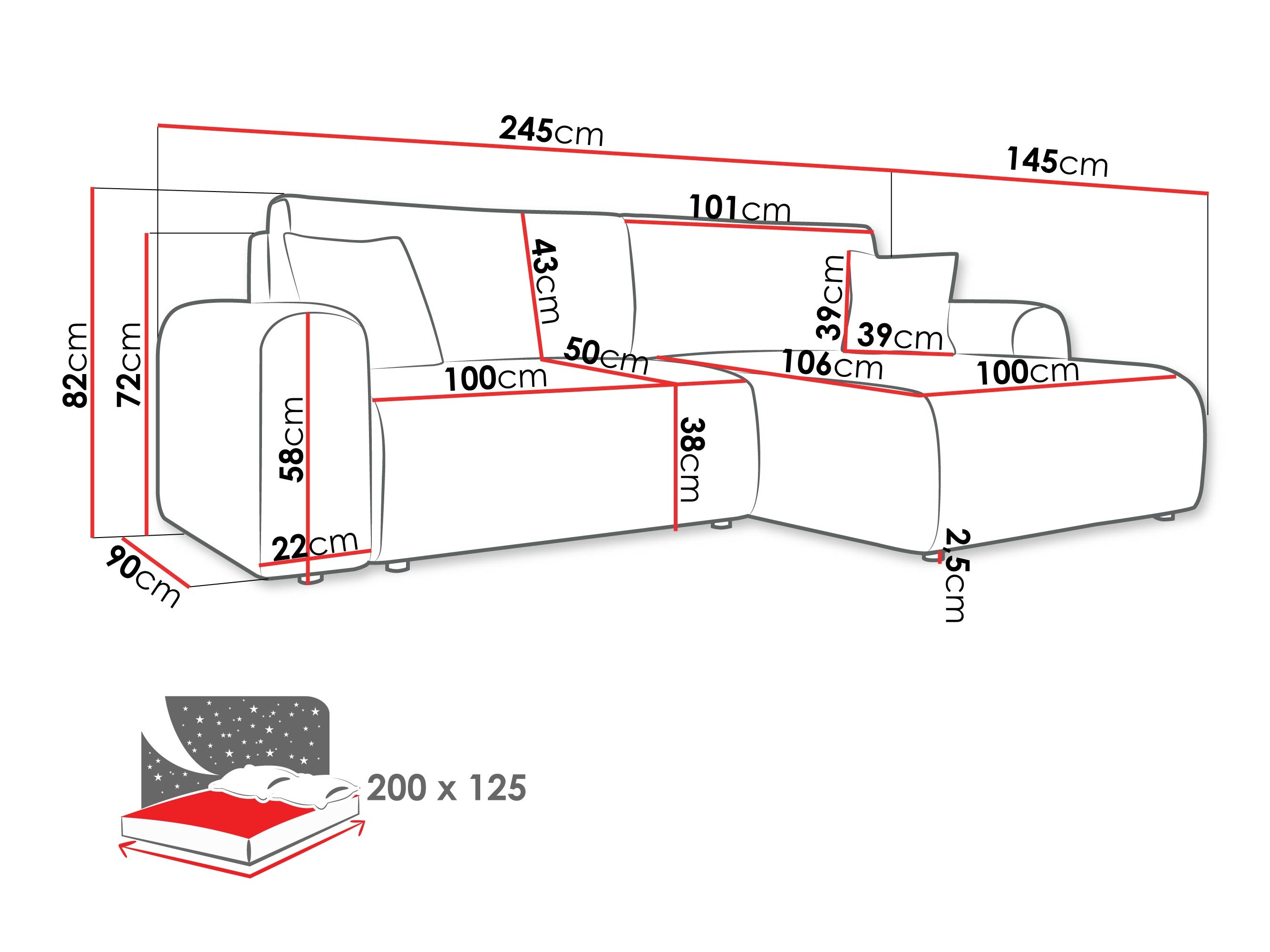 Colțar Luxum (Taro 01)